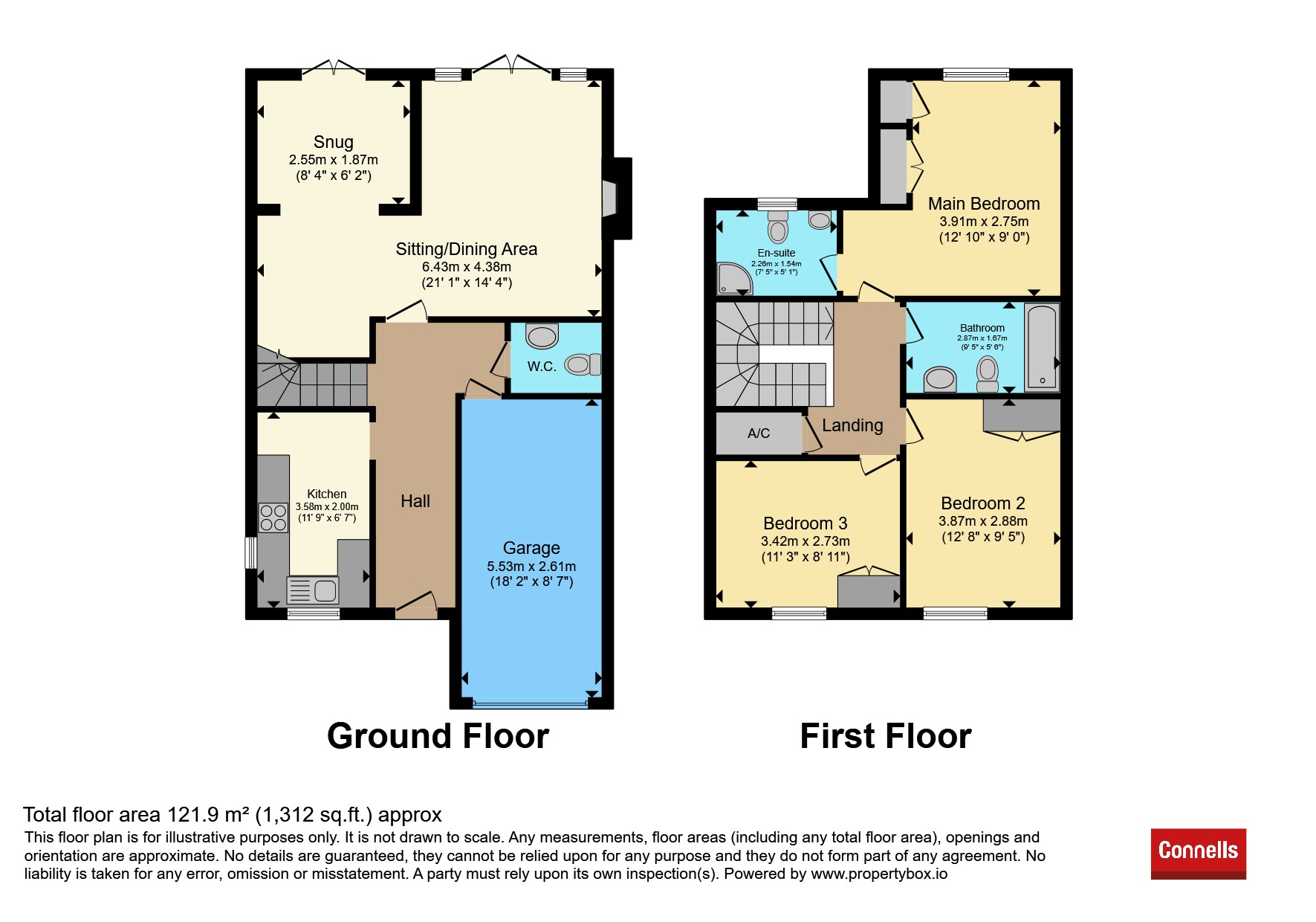 5, Pensmill Close, Tenbury Wells floorplan