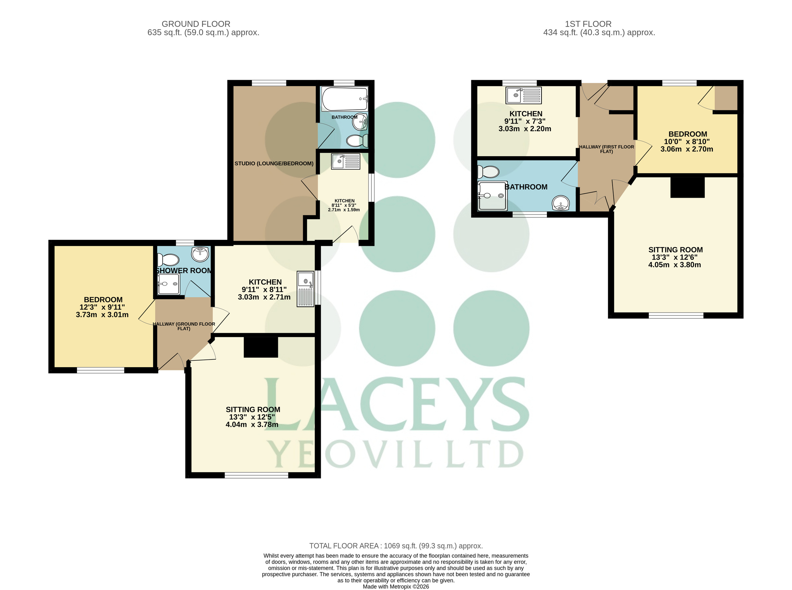 Flat 3, Yeovil floorplan