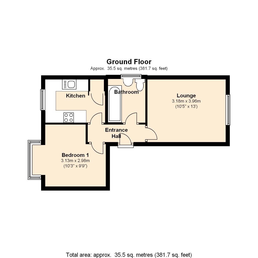 Harvard Court, Highwoods, Colchester CO4, 1 bedroom flat to rent 62090416 PrimeLocation