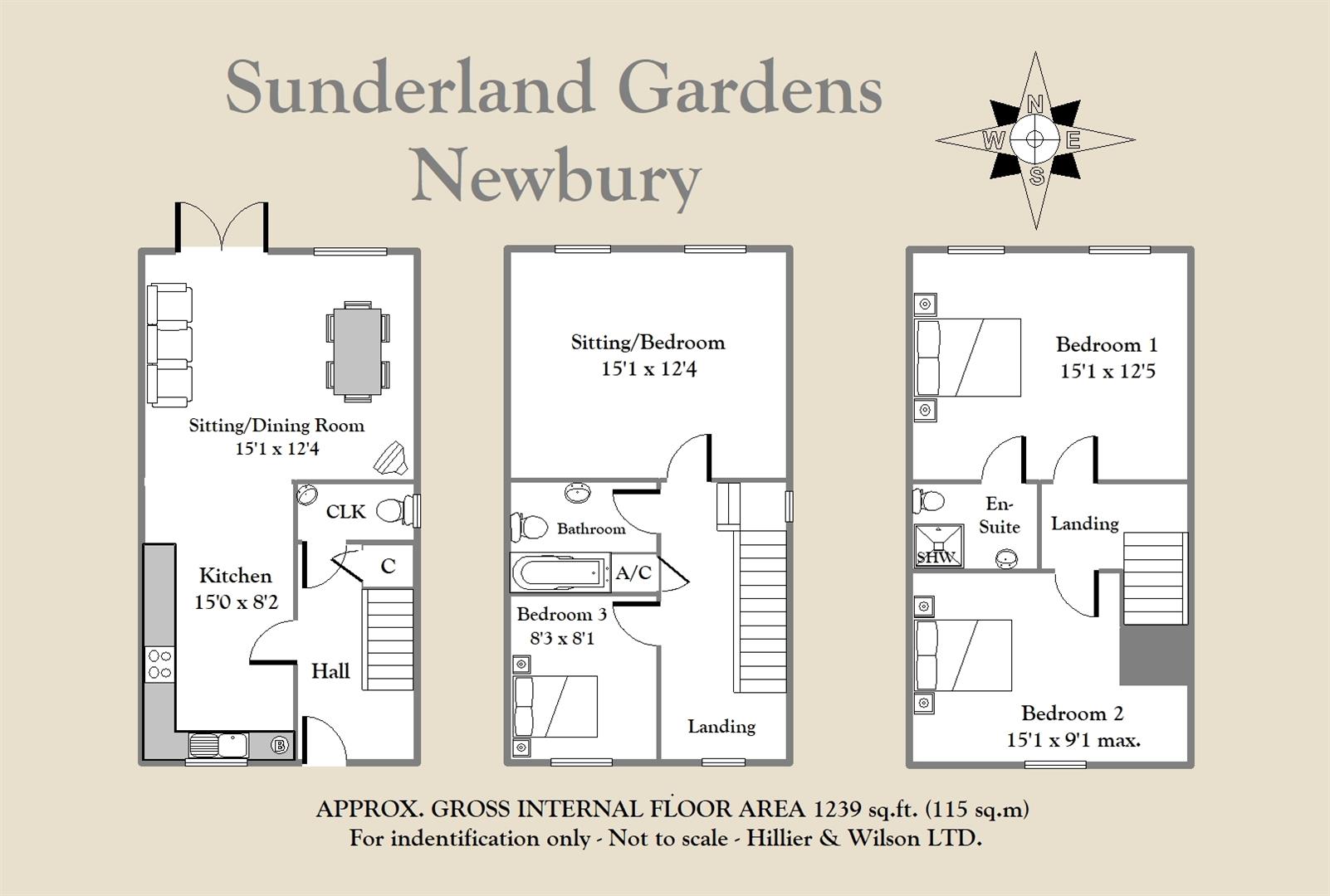 Sunderland Gardens, Newbury RG14, 4 bedroom property for sale