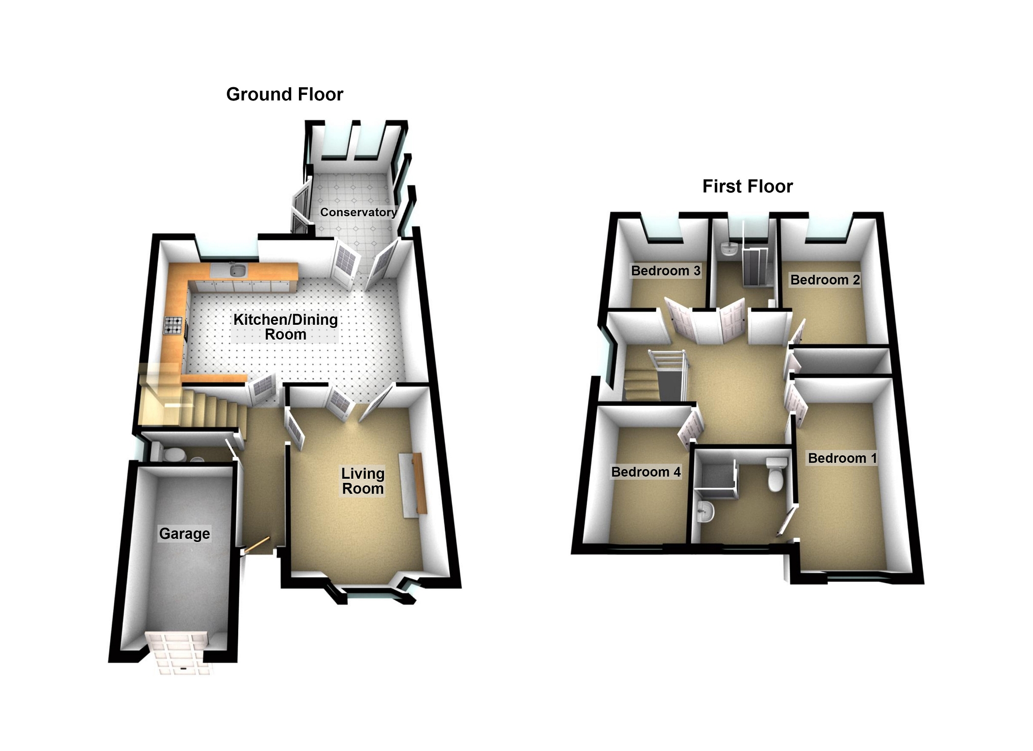 15, Rowan Tree Close, Neath floorplan
