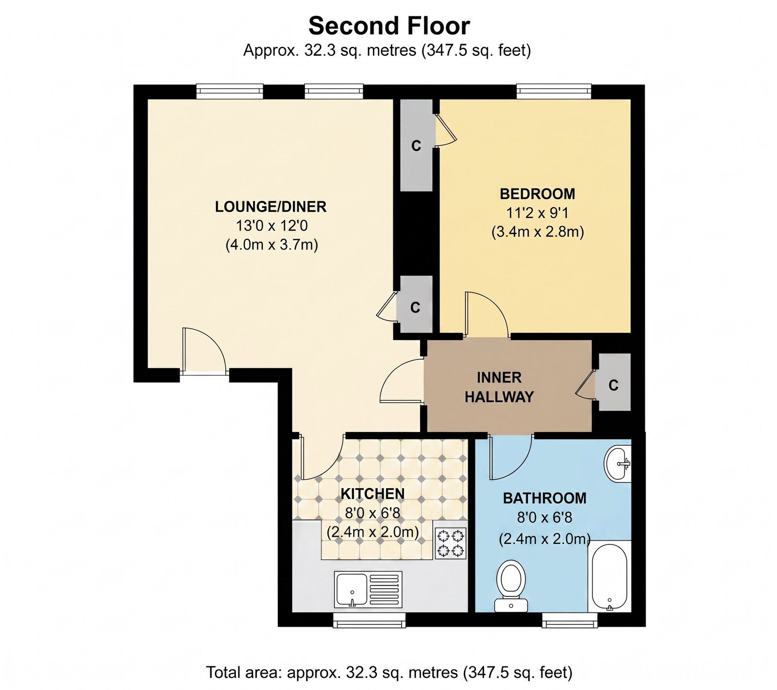 11, Browning Road, Dartford floorplan