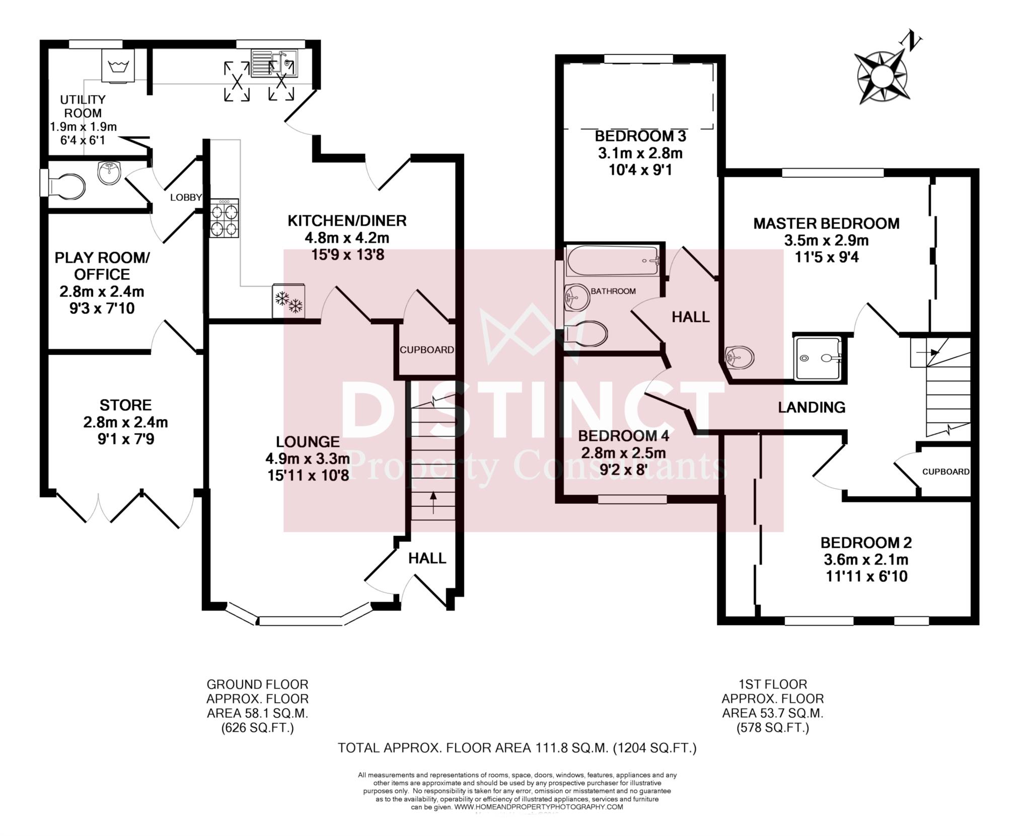 4 Bedrooms Semi-detached house for sale in Winchester Close, Banbury OX16