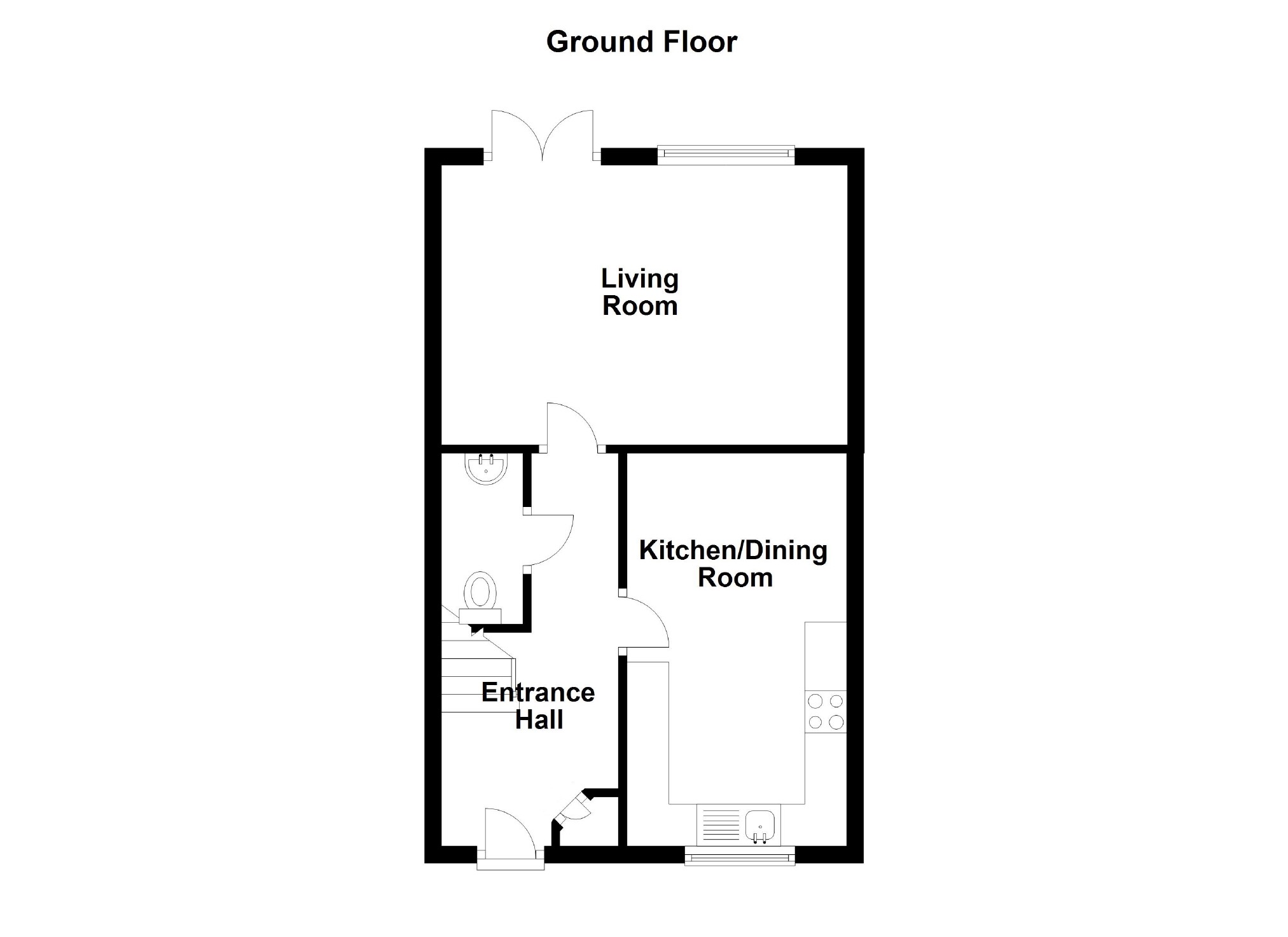 2 Bedrooms Semi-detached house to rent in Phelps Road, Bletchley, Milton Keynes MK2