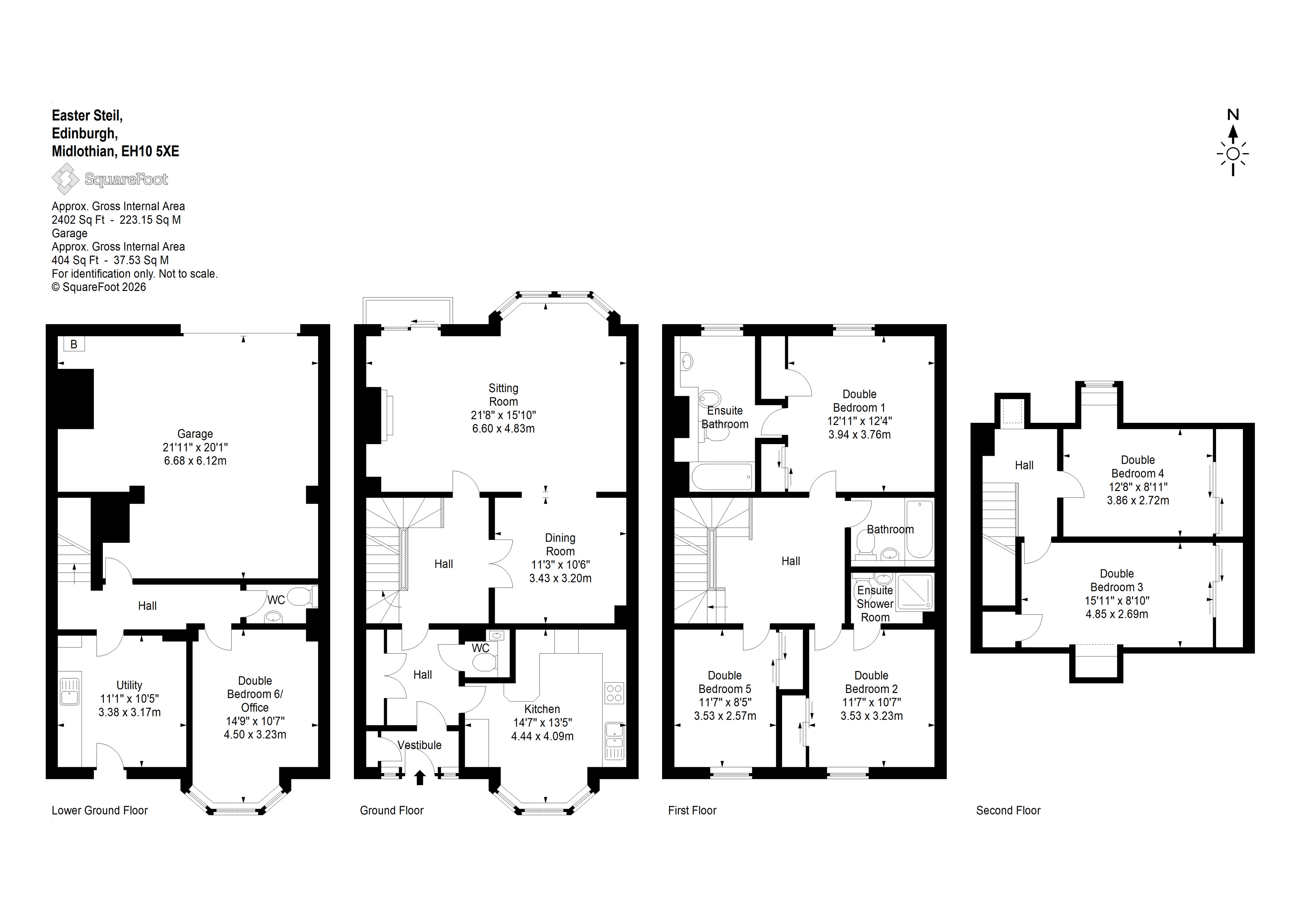 11, Easter Steil, EDINBURGH floorplan
