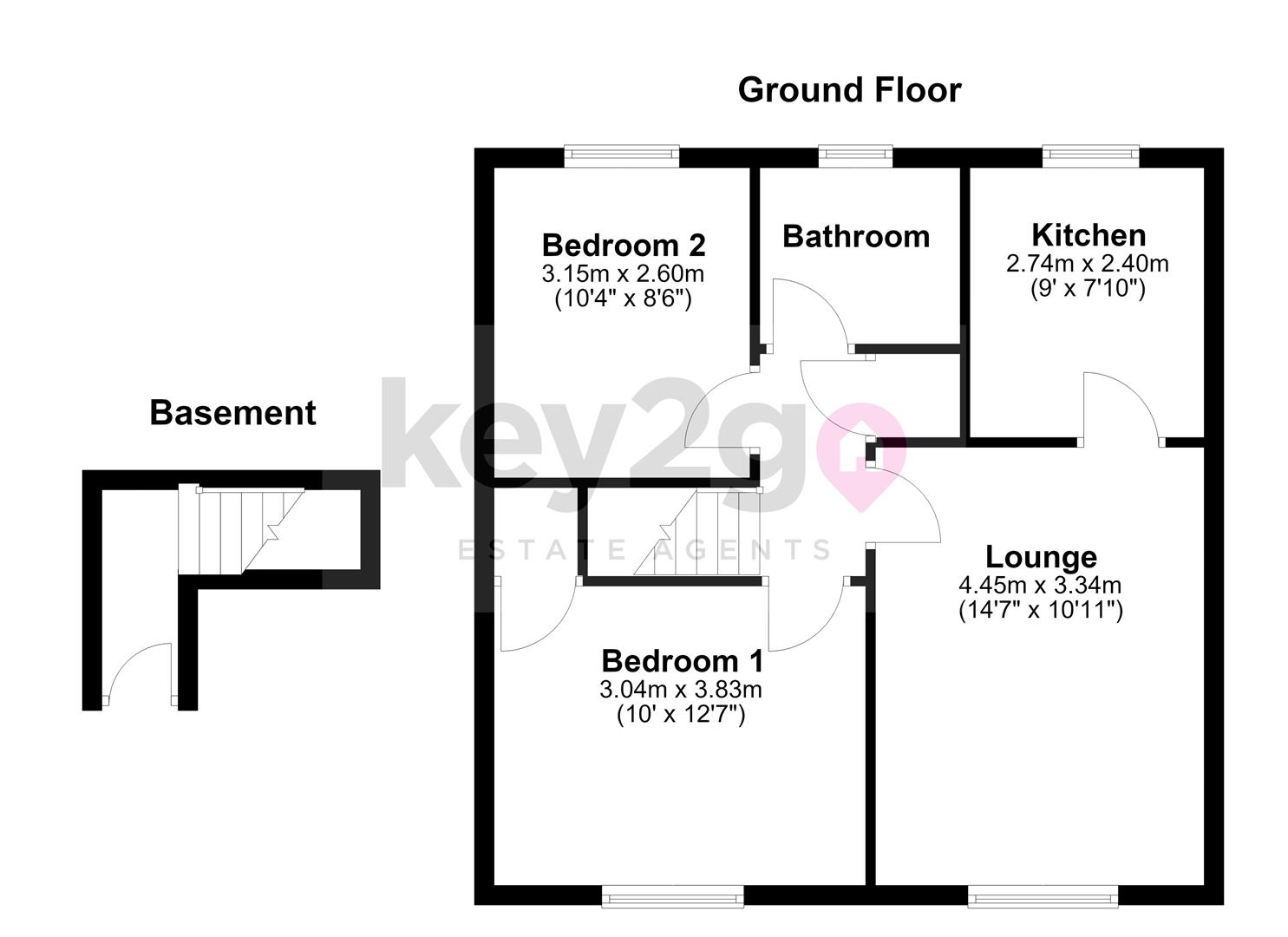 18, Westcroft Glen, Sheffield floorplan