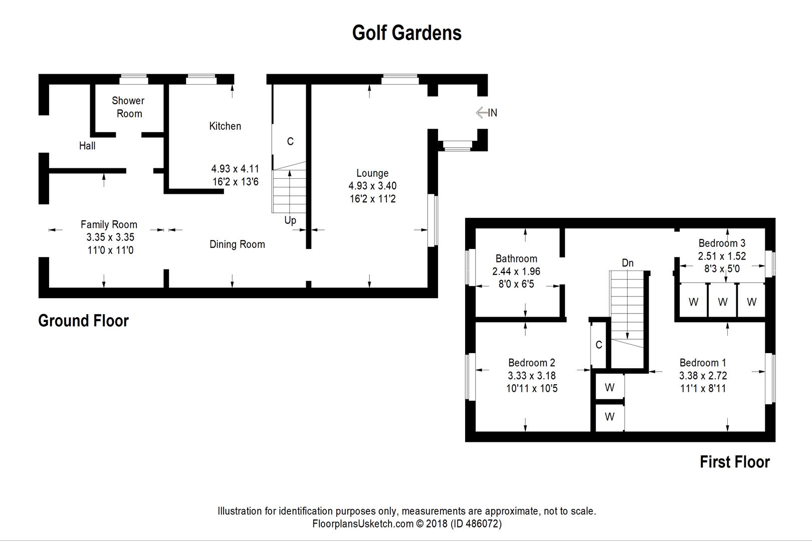 3 Bedrooms  for sale in Golf Gardens, Larkhall ML9