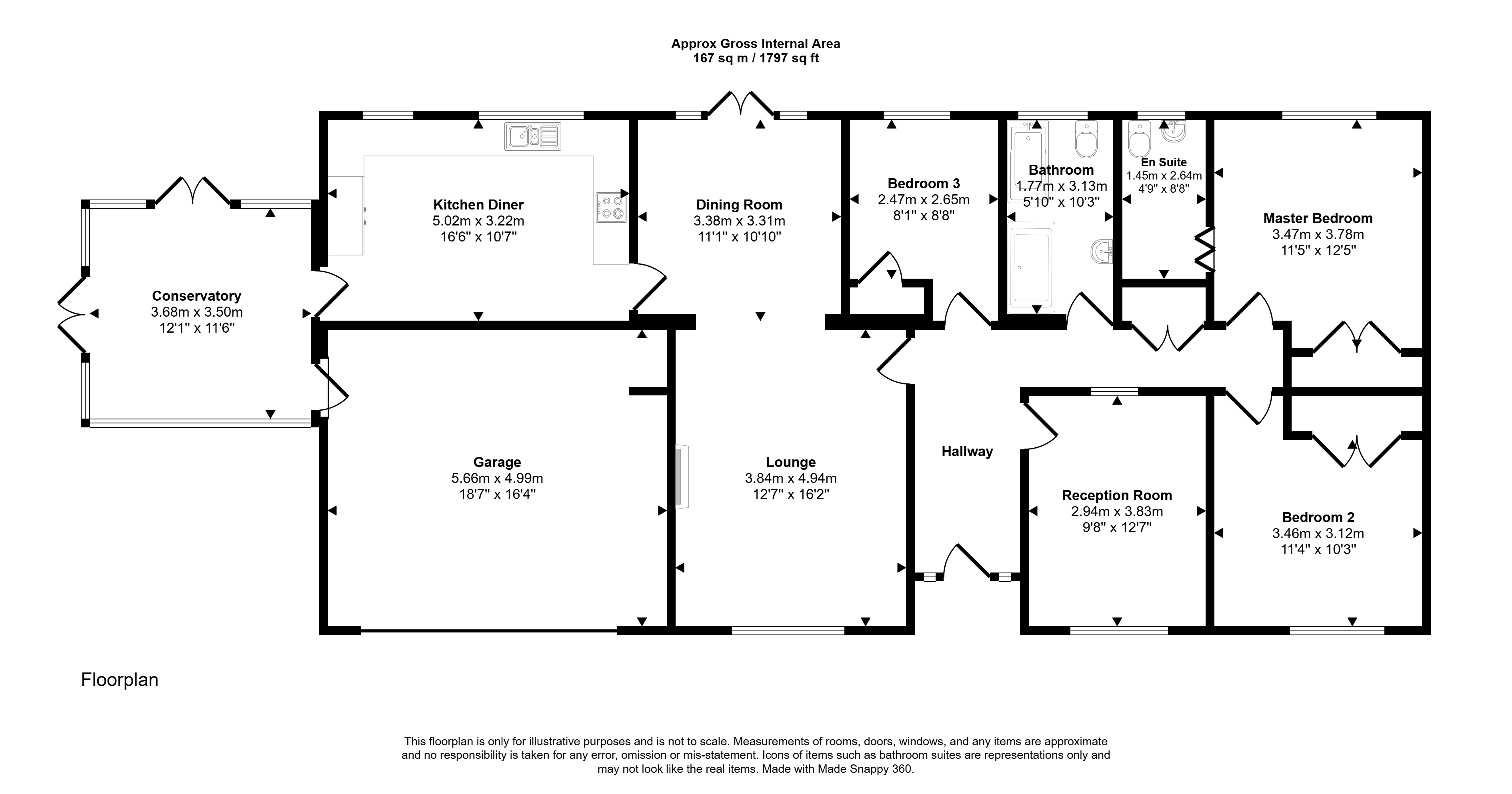 19, Askerton Drive, Peterlee floorplan