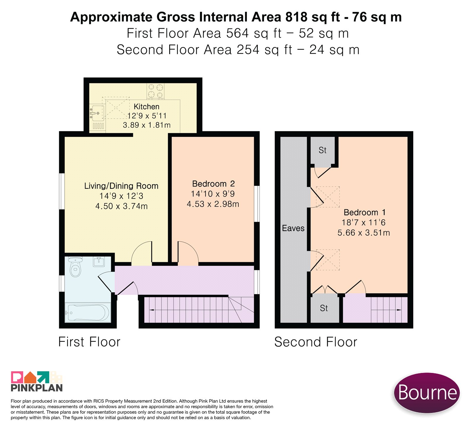 7b, Cobbett Road, Guildford floorplan