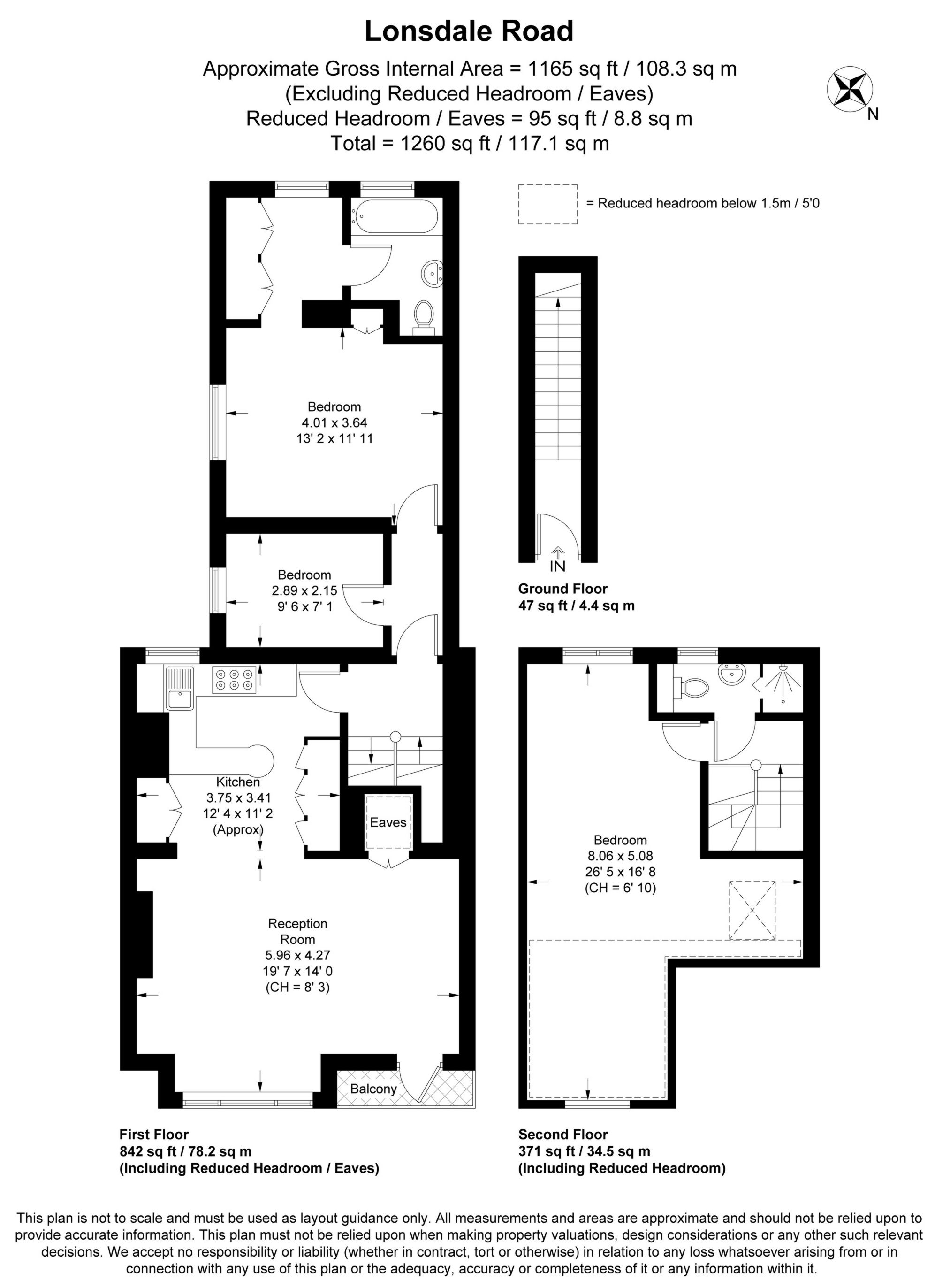 369, Lonsdale Road, London floorplan