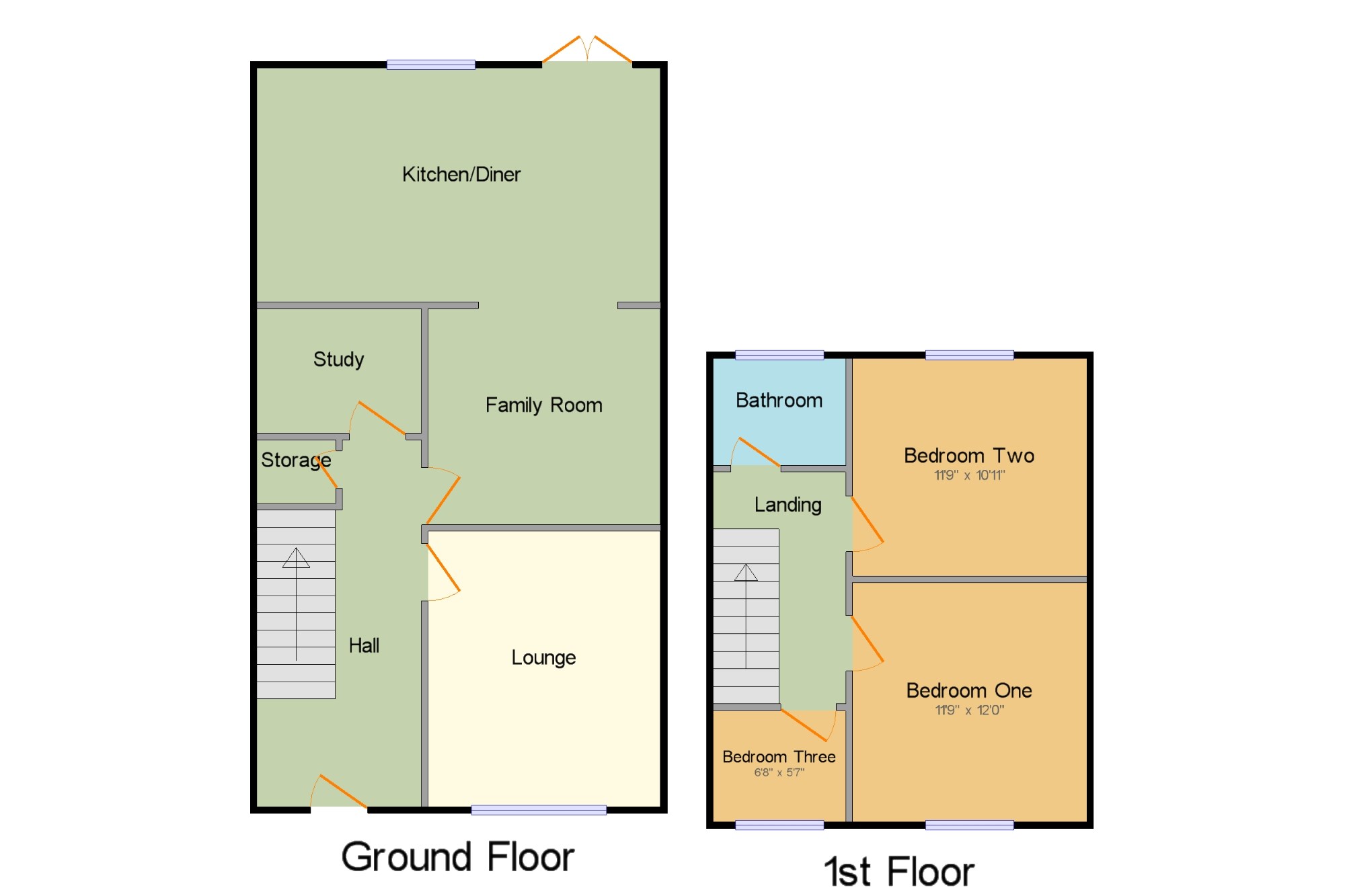 3 Bedrooms Semi-detached house for sale in St. Georges Road, Winsford, Cheshire CW7