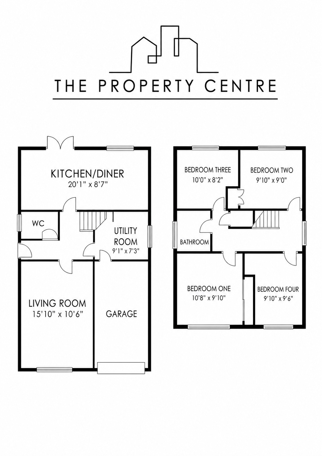 8 Wade Close, Westonzoyland, Somerset floorplan
