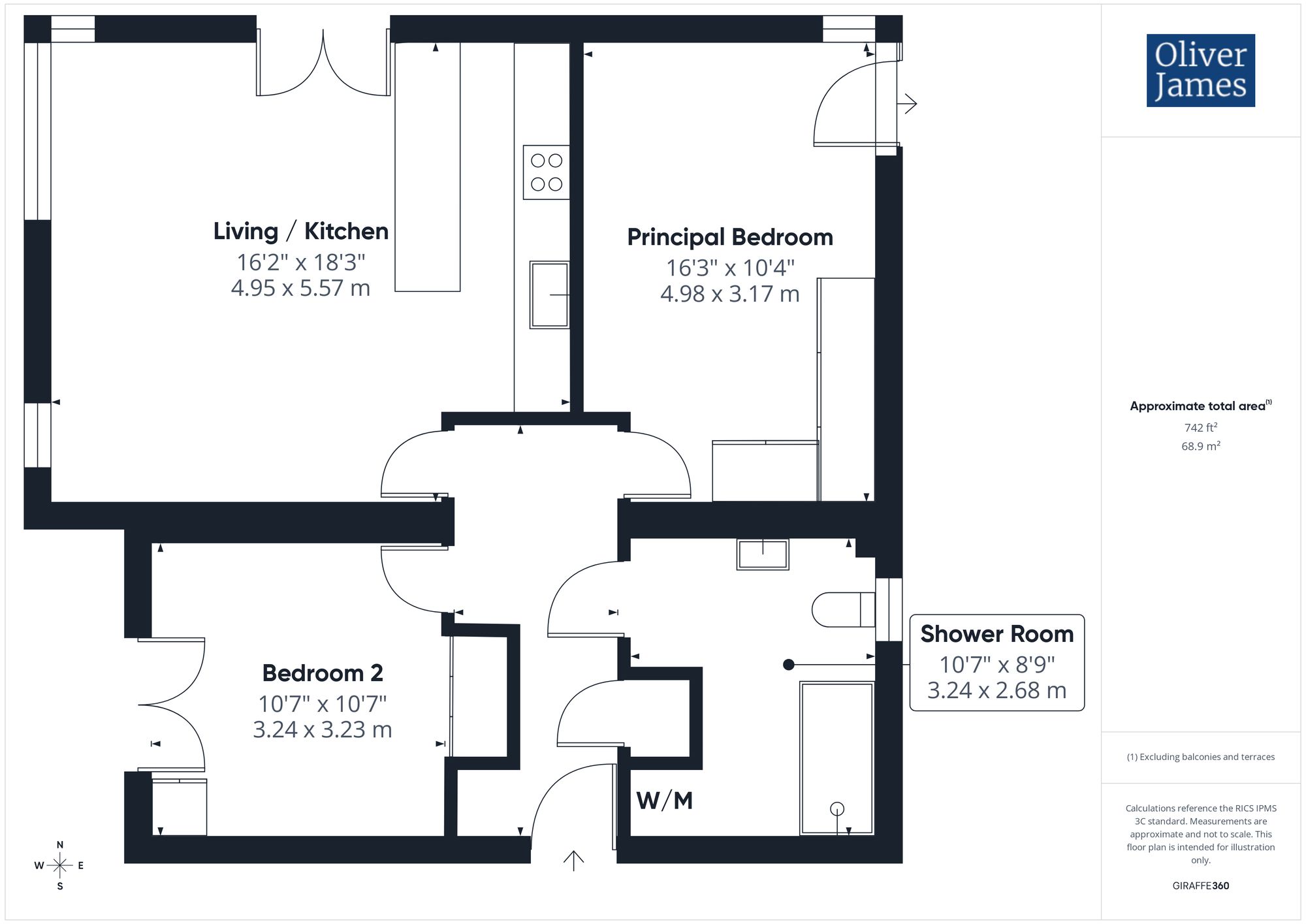 1, Armadale Court, Ramsey, PE26 1NN. floorplan