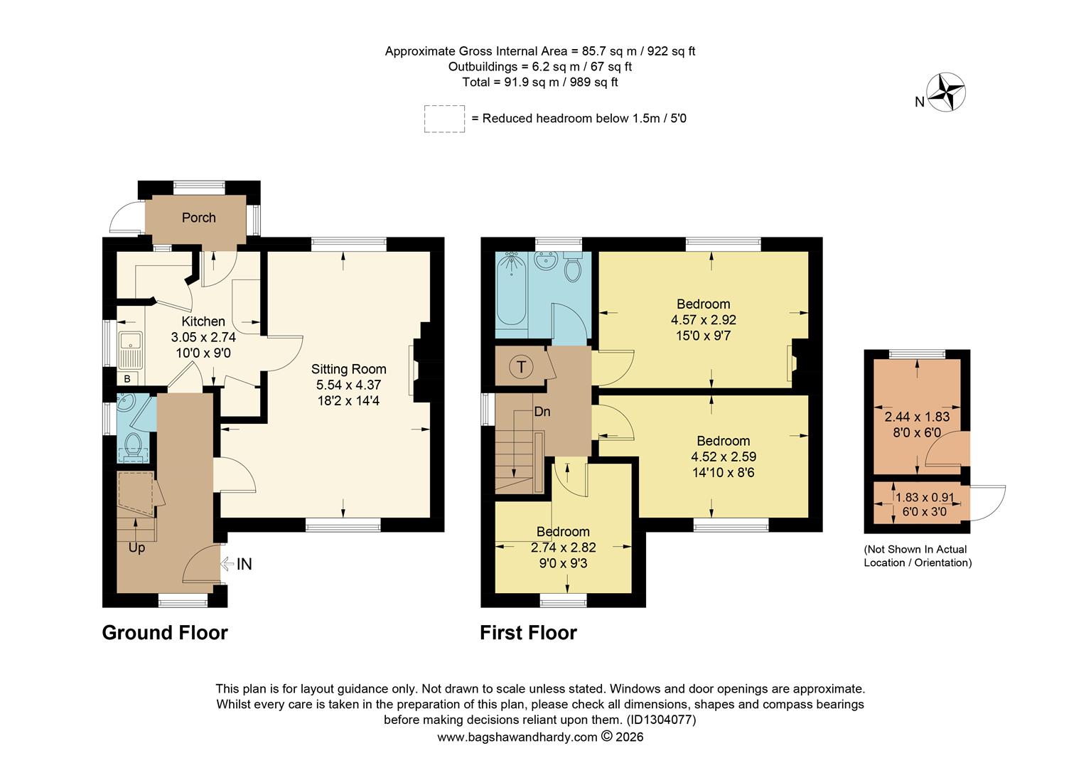 9, Bakers Mead, Godstone floorplan