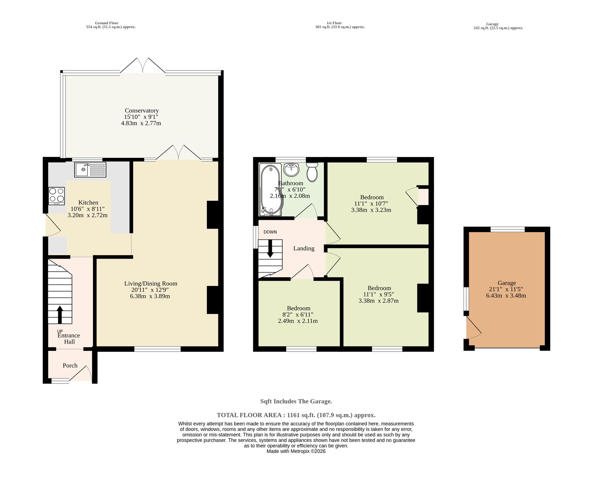 16 Hervey Street, Lowestoft floorplan