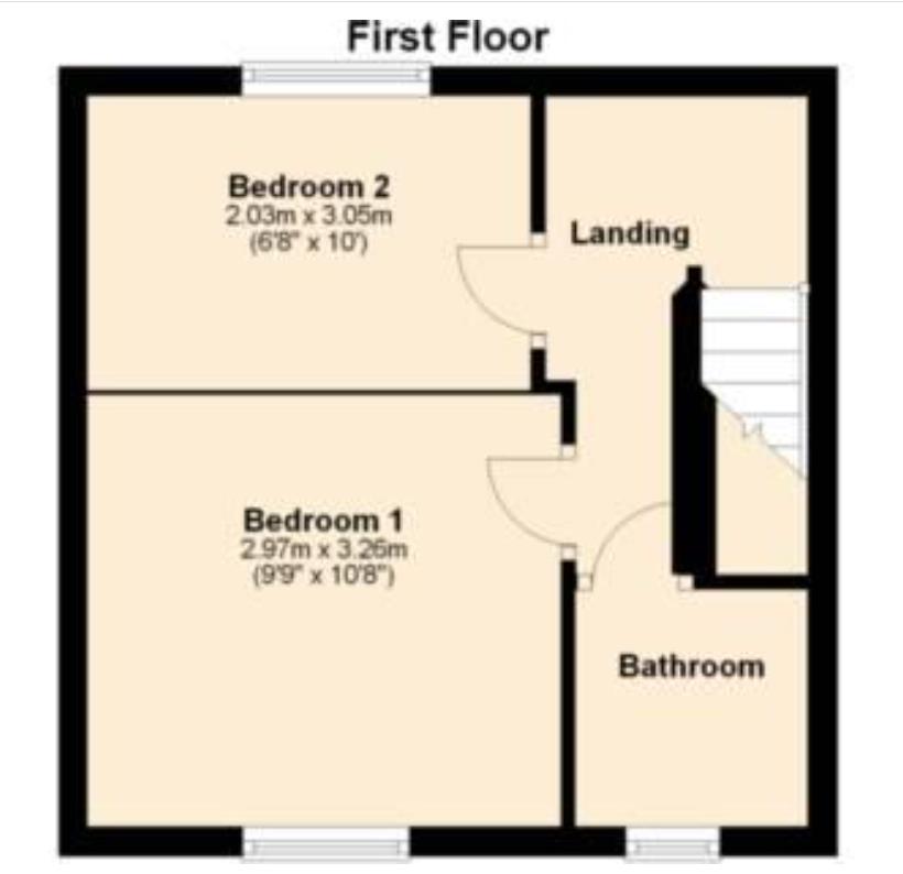 36, Orleans Street, Bradford floorplan