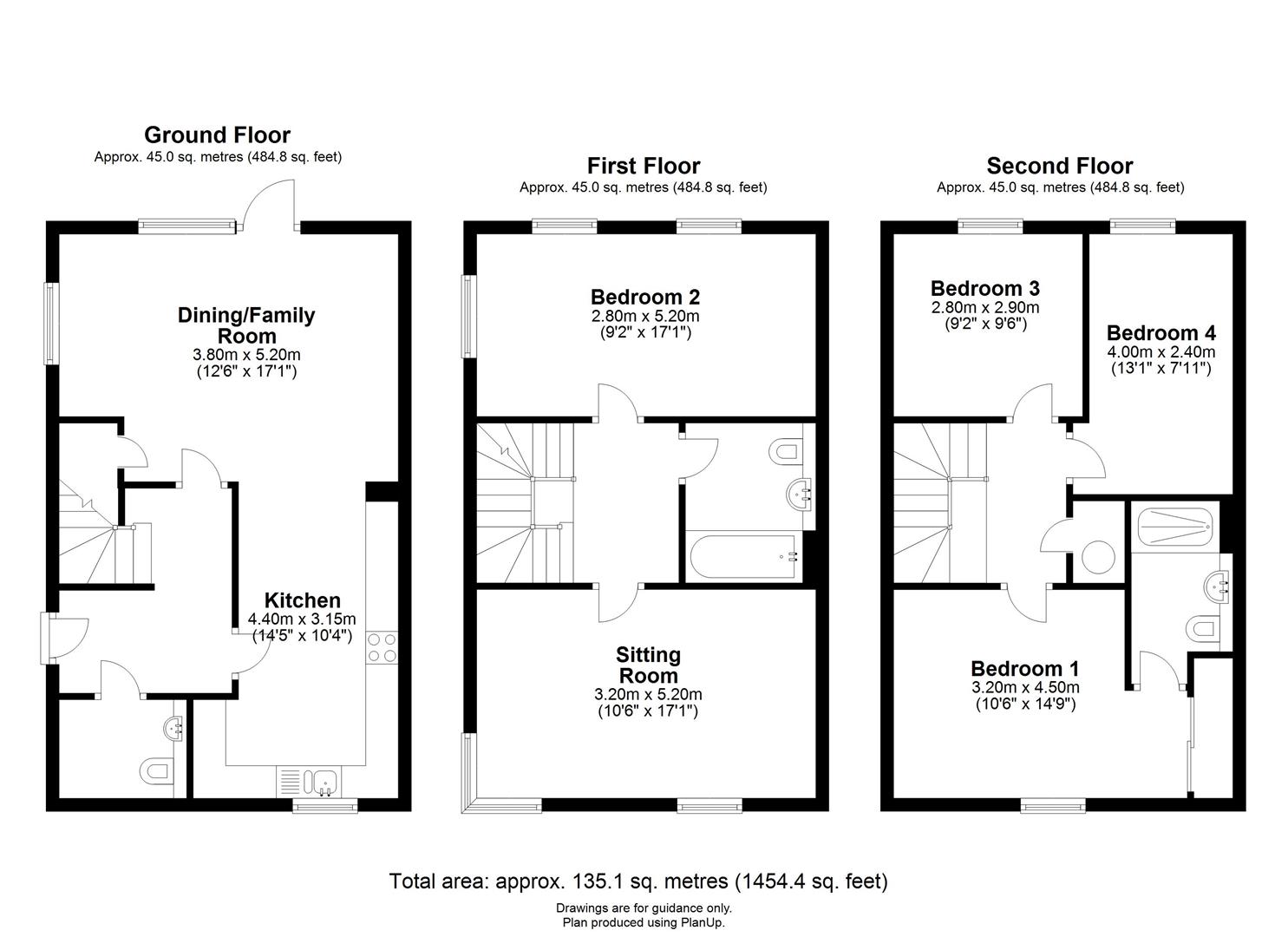 2, Leah Manning Close, Cambridge floorplan