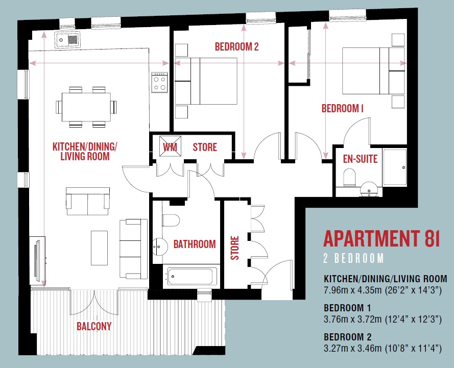 Winch House, London floorplan