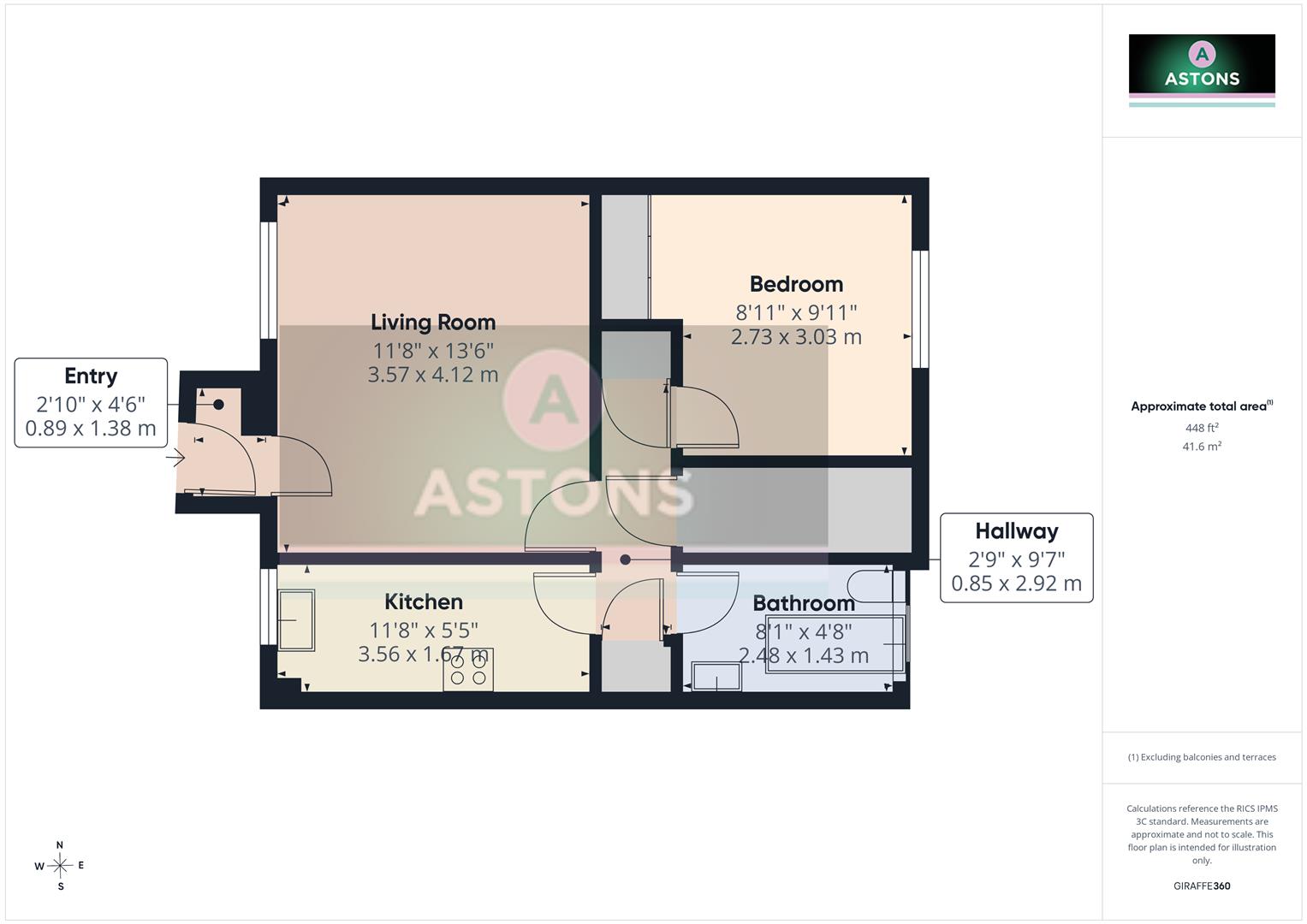 1, Wheeler Road, Crawley floorplan