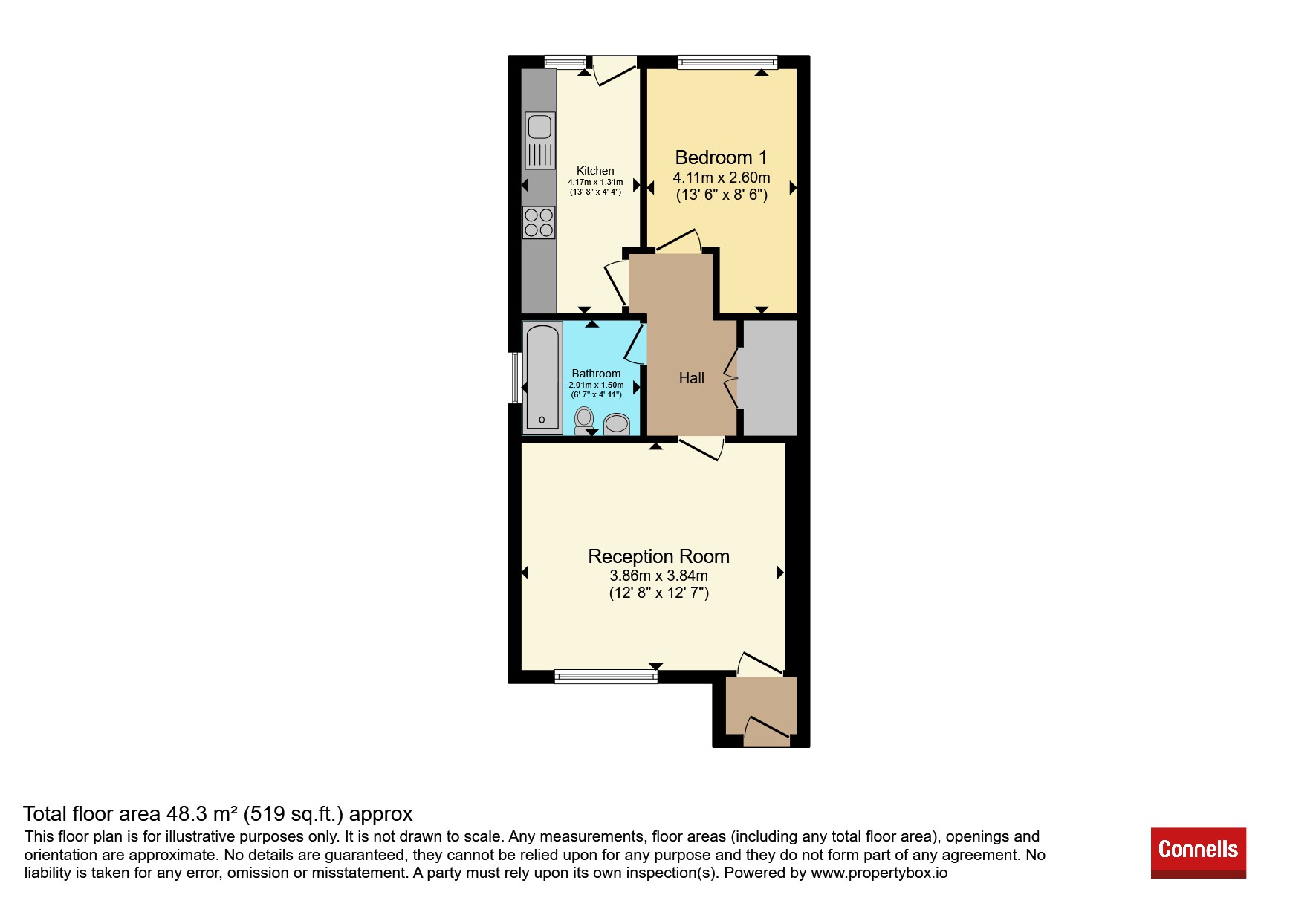 240, Rabournmead Drive, Northolt floorplan