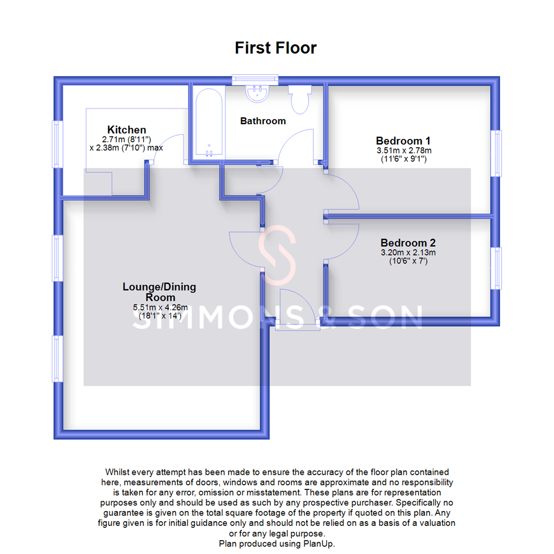 50A, Lovegrove Drive, Slough floorplan