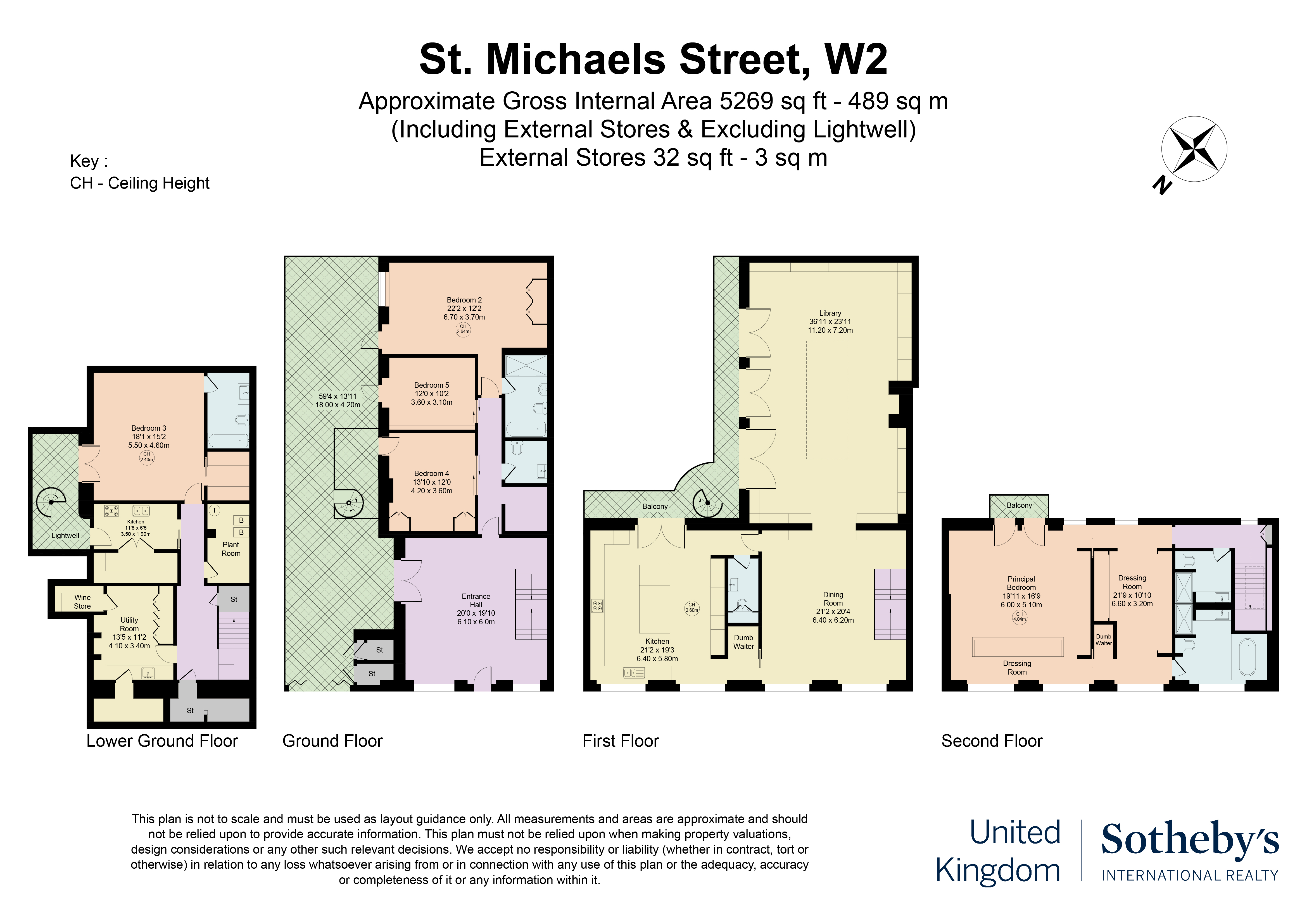 St, St Michaels Street, London floorplan