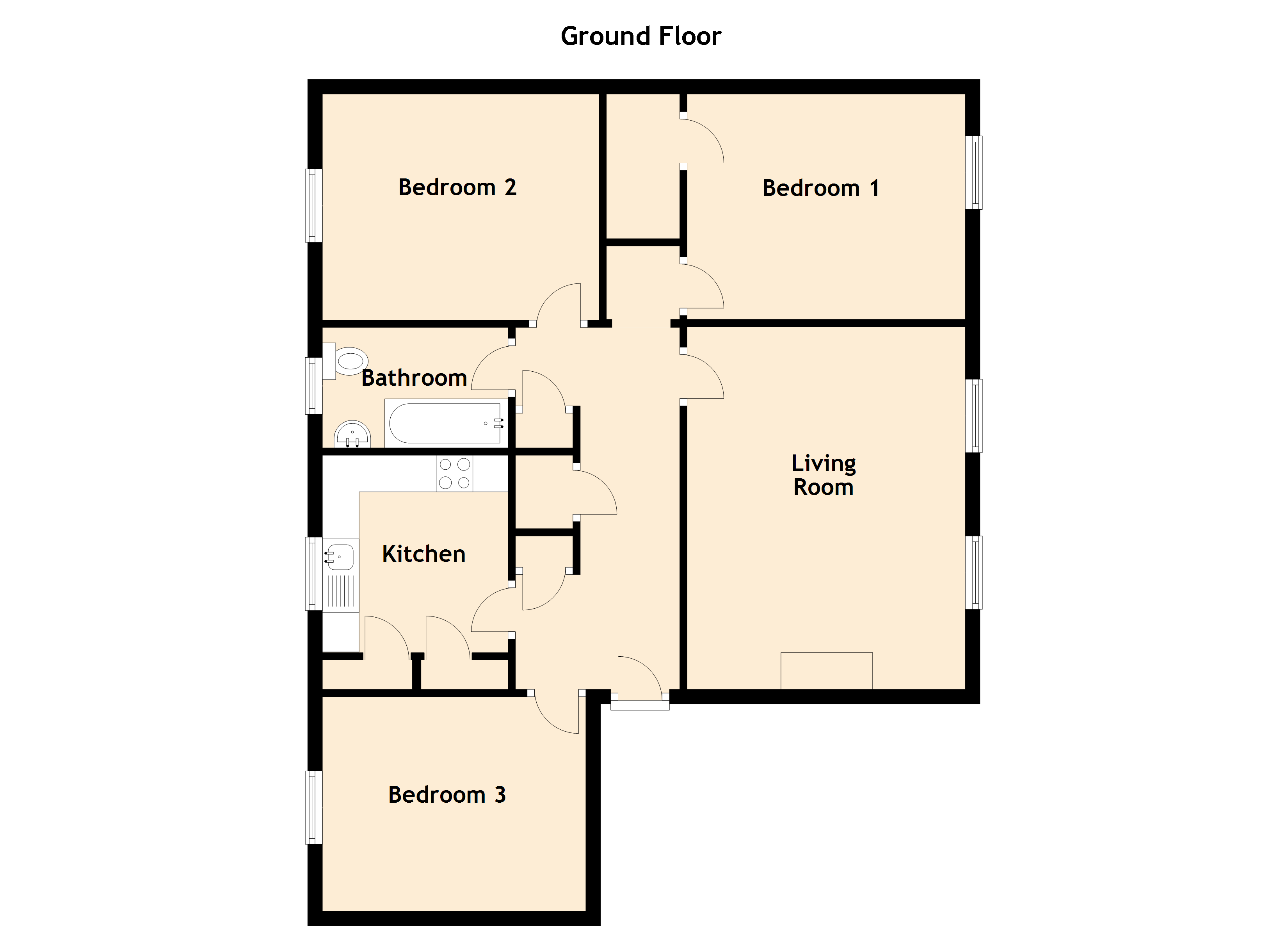 3 Bedrooms Flat for sale in Wester Drylaw Place, Edinburgh EH4