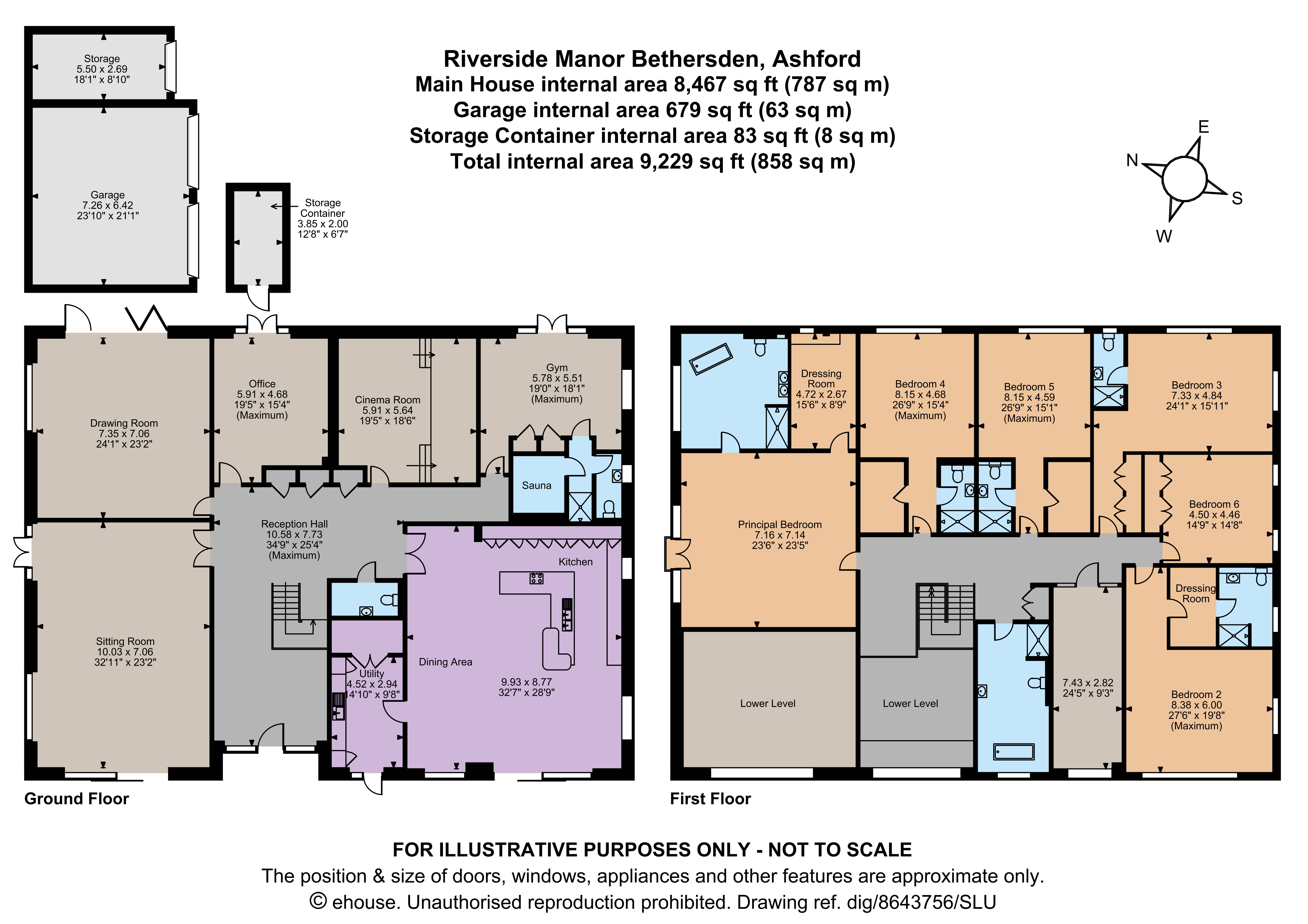 Riverside Manor,, Etchden Road, Kent floorplan