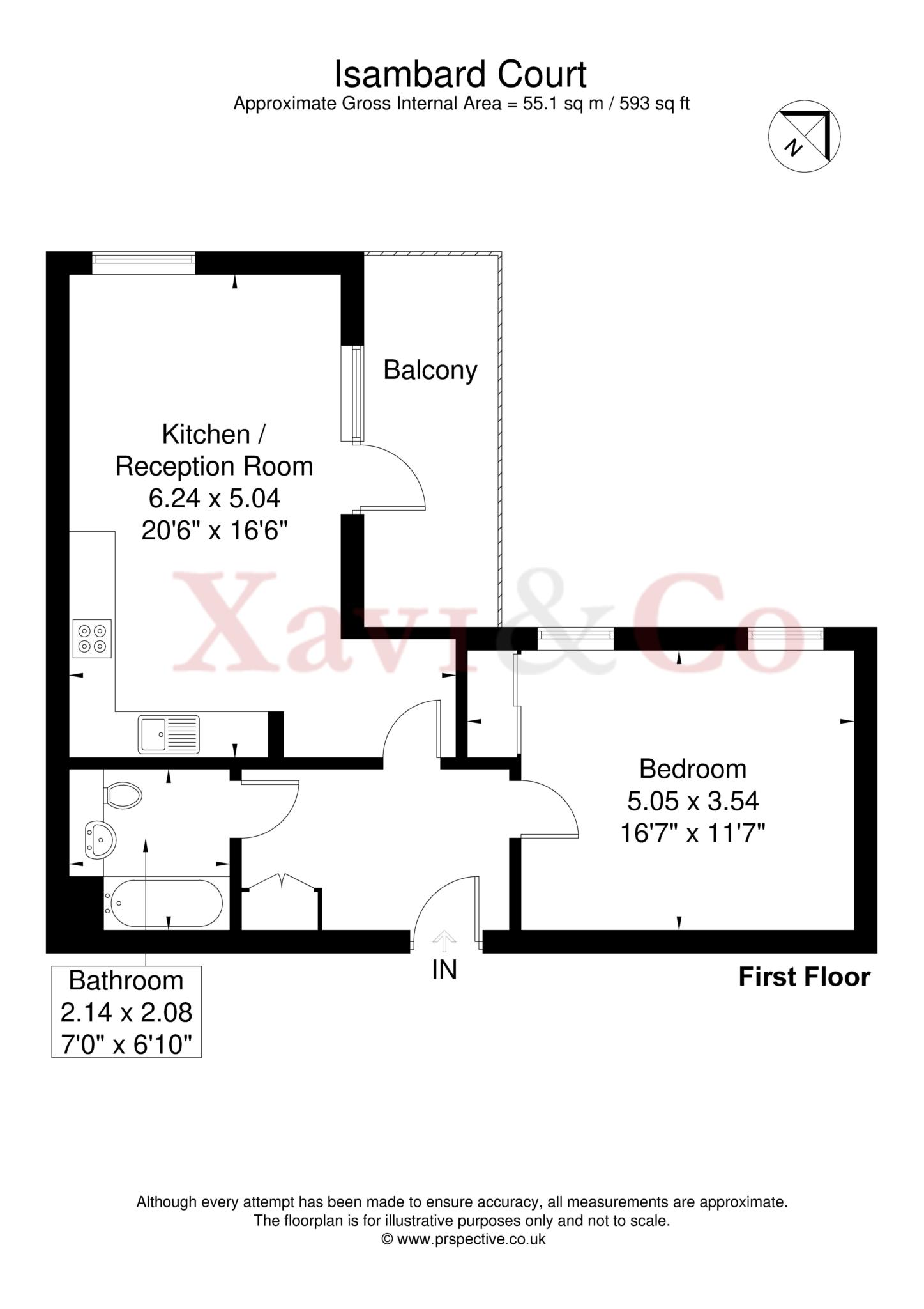 13 Isambard Court, Paddlers Avenue, Brentford floorplan