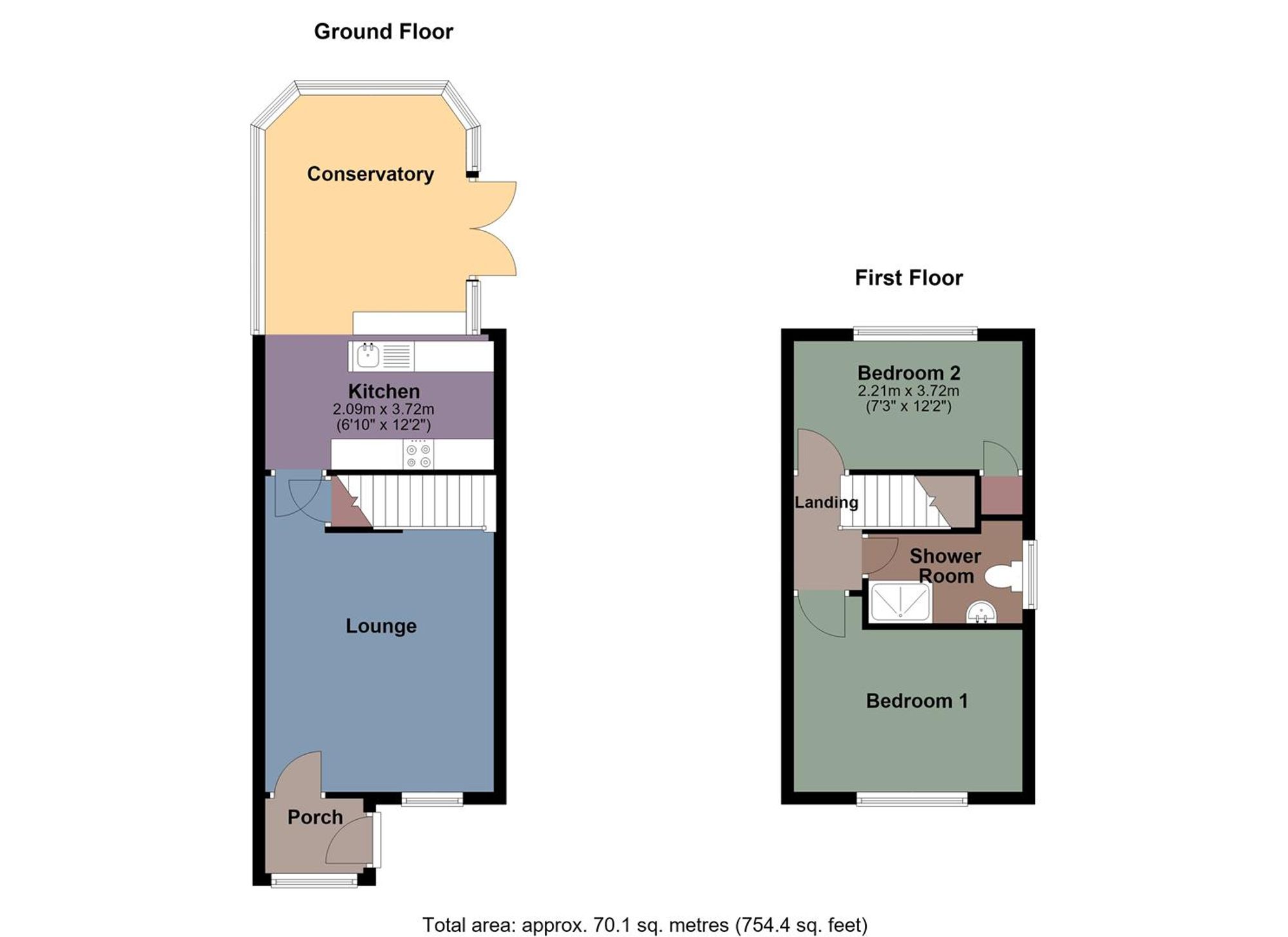 7, Bryn Rhosyn, Swansea floorplan