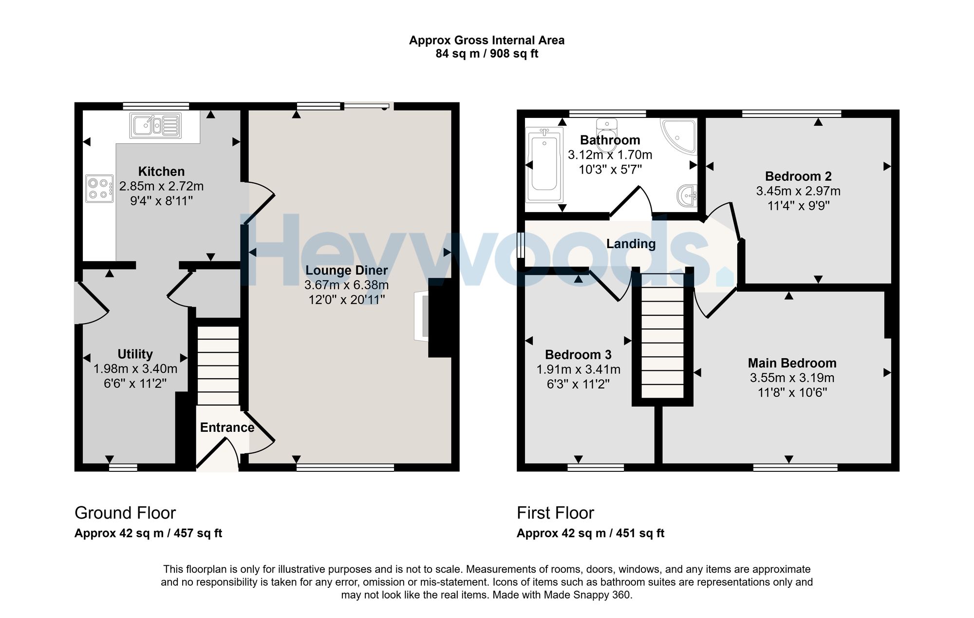 18 Cemetery View, Newcastle floorplan