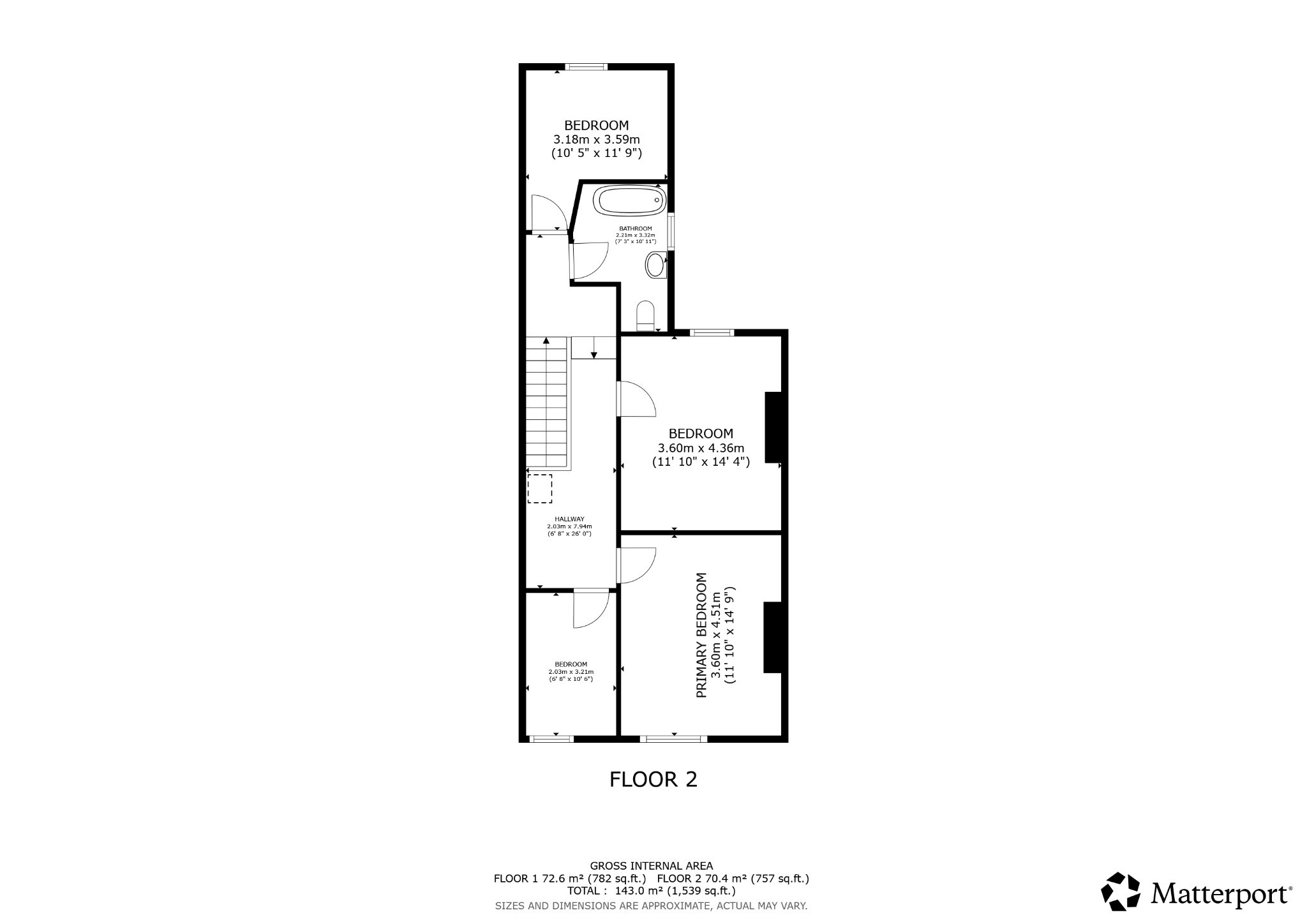 45 Morpeth Avenue, South Shields, Tyne And Wear floorplan