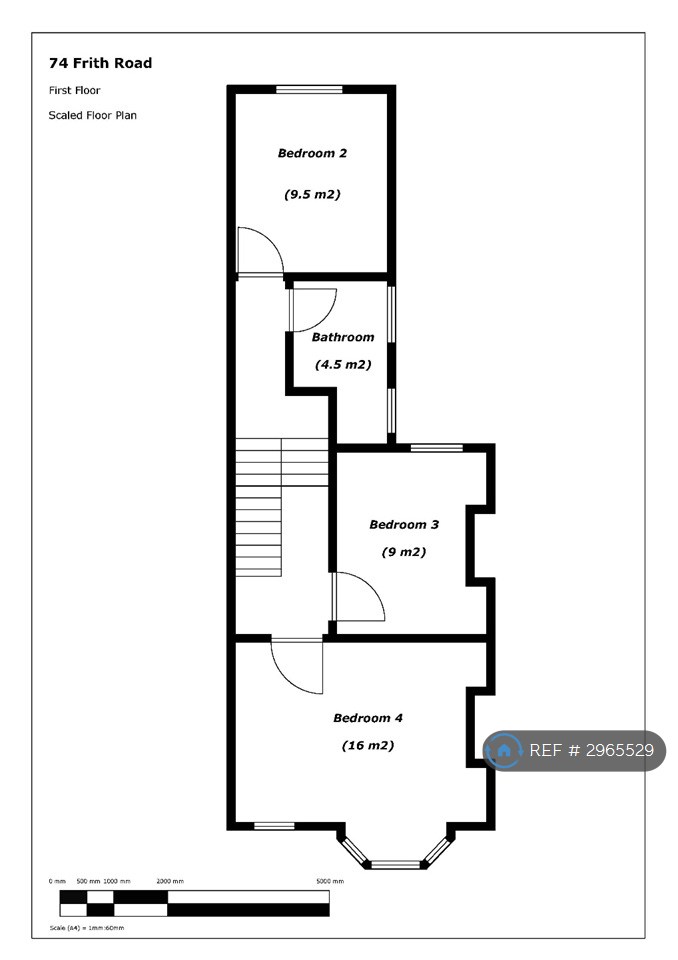 Frith Road, Leyton, London floorplan