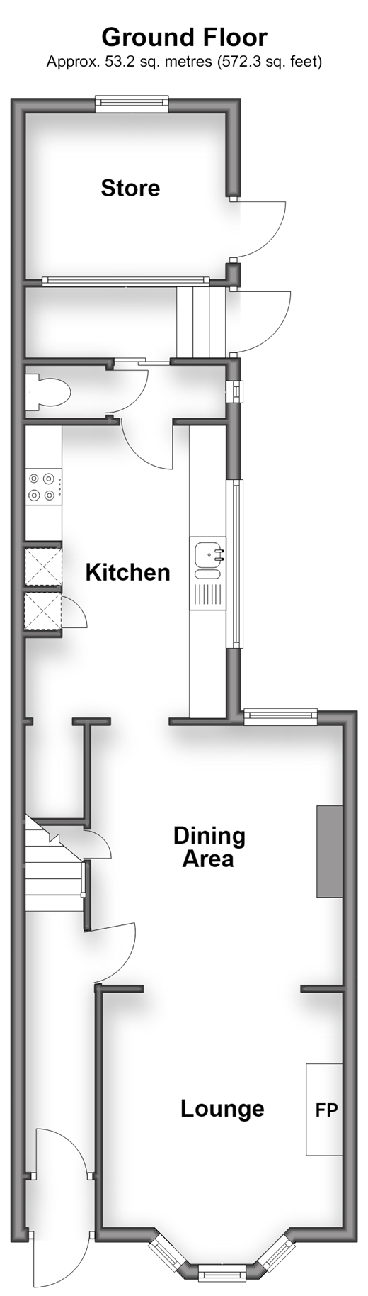 Malmains Road, Dover floorplan