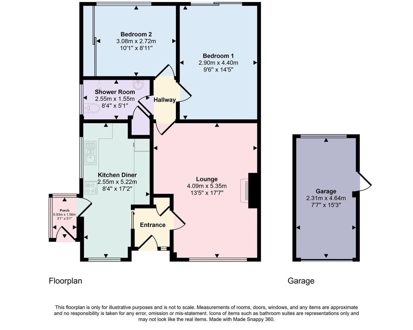 30, Coneygar Close, Bridport floorplan