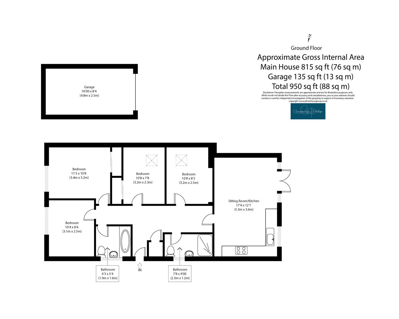 4, Welhams Way, Brantham floorplan