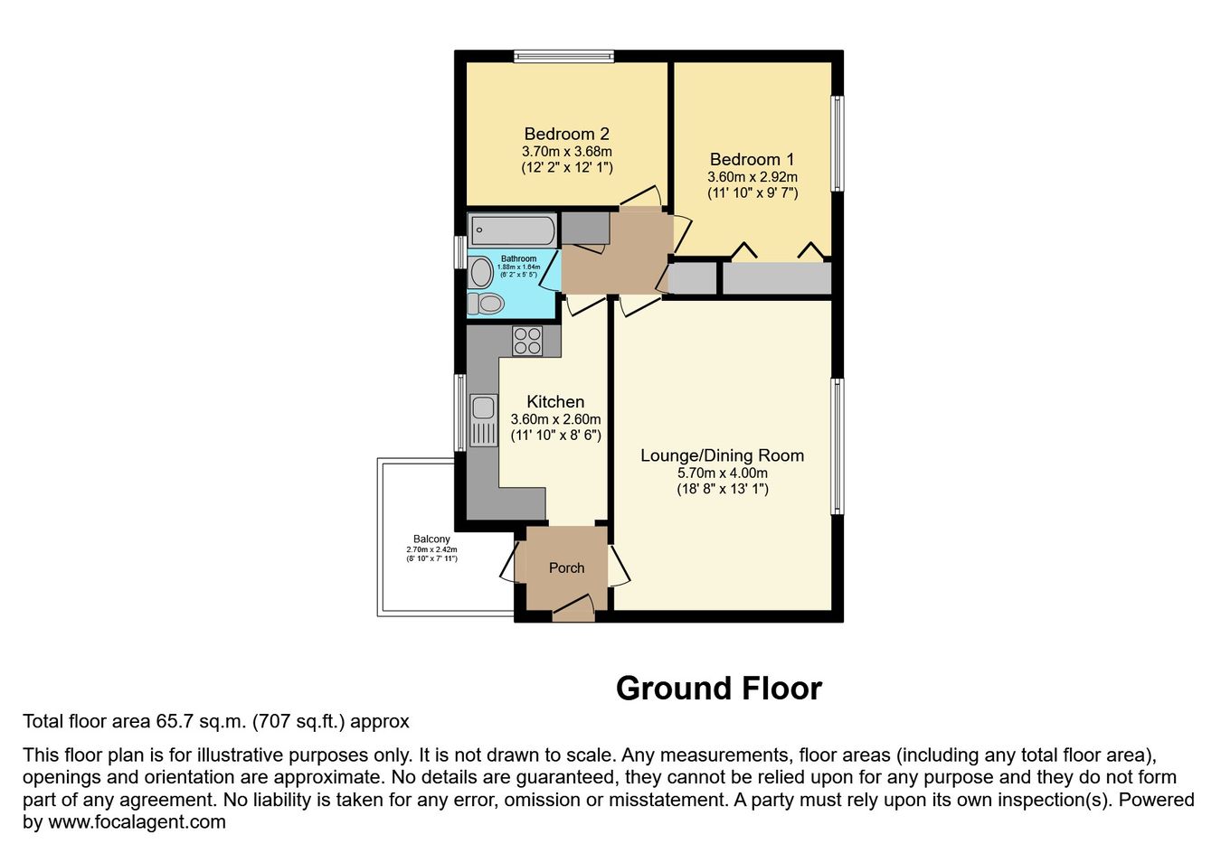 34, The Green Road, Cambridge floorplan