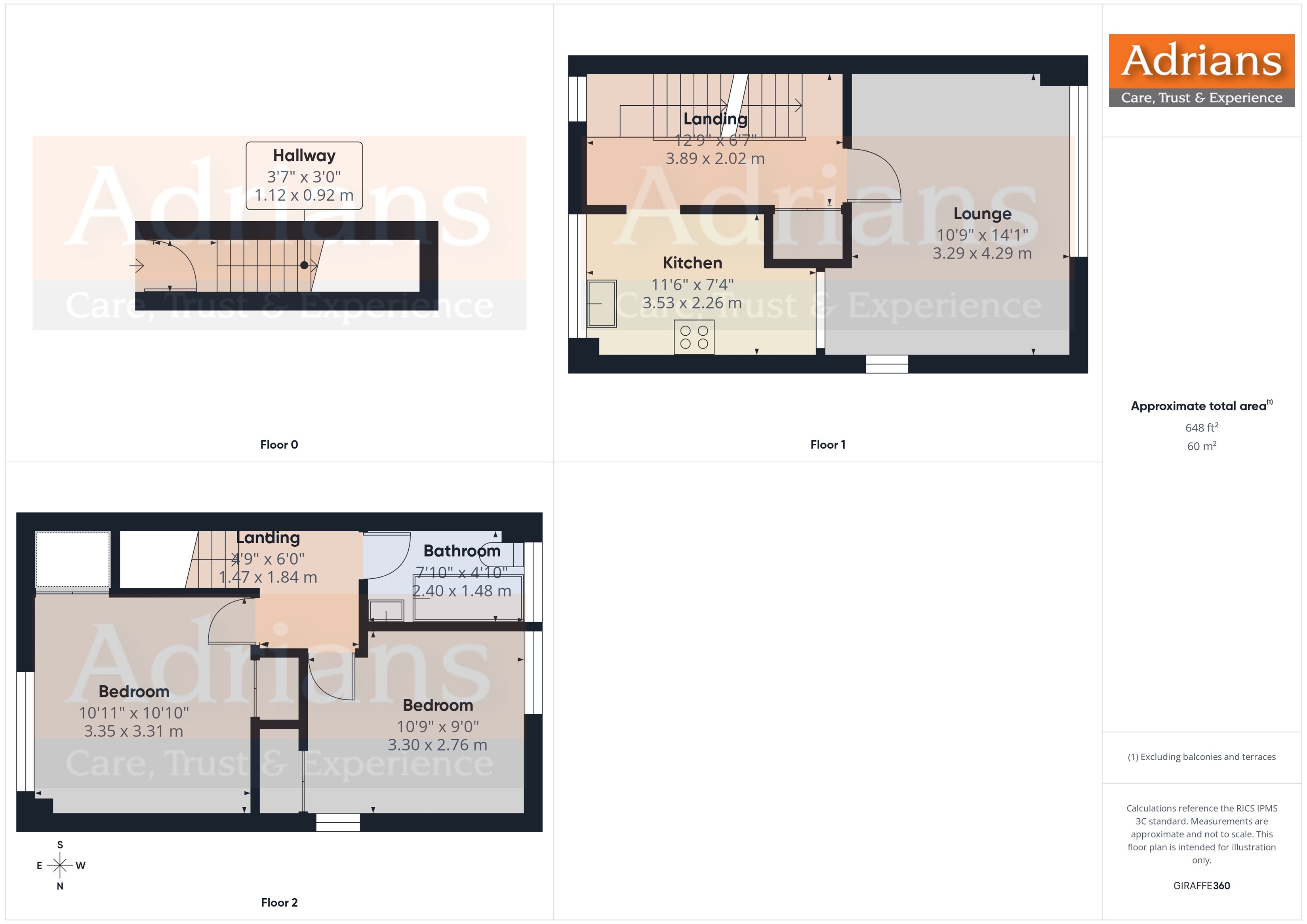 29, Birk Beck, Meon Close, Chelmsford floorplan