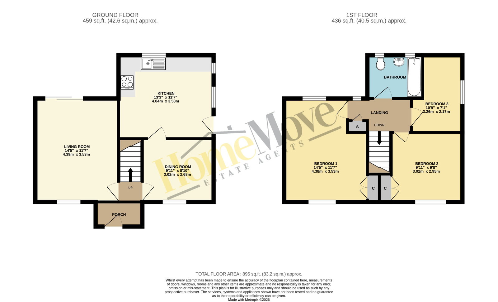145, Church Road North, Skegness floorplan