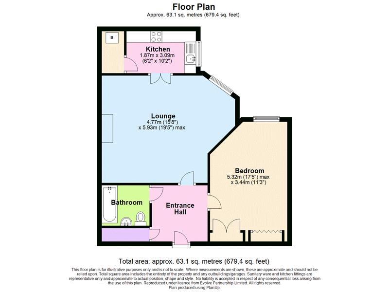 1 Bedrooms Flat for sale in Kinloch View, Linlithgow EH49