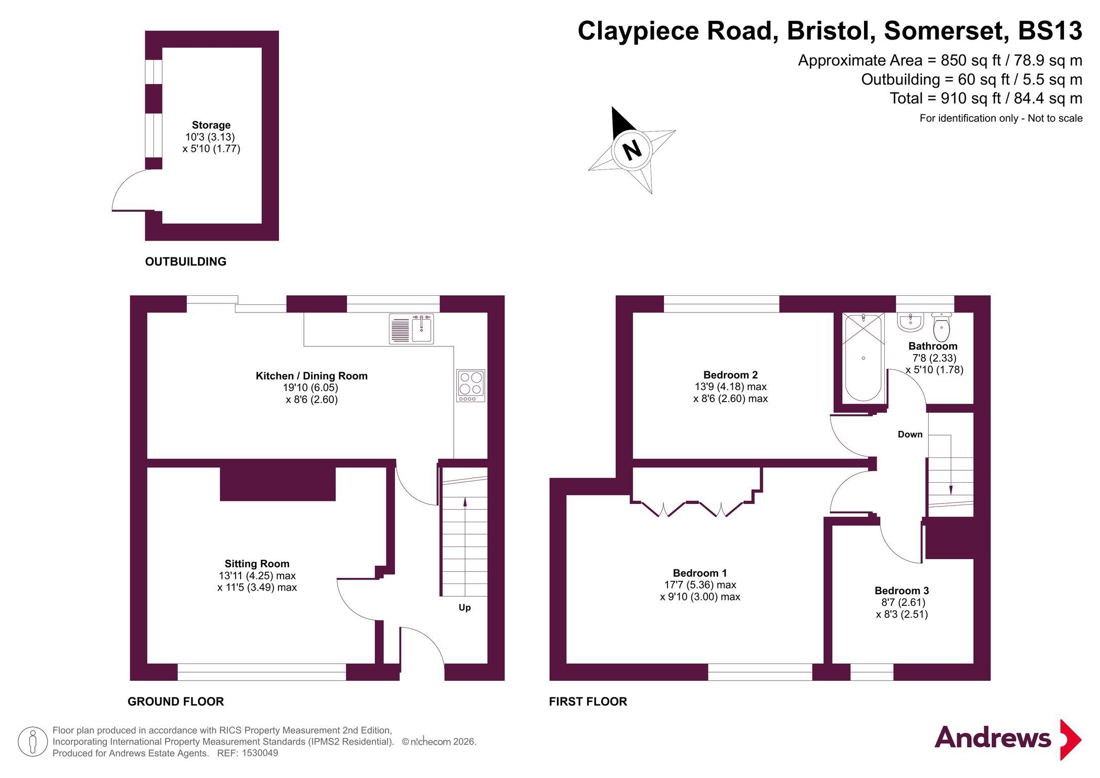 Claypiece Road, Somerset floorplan