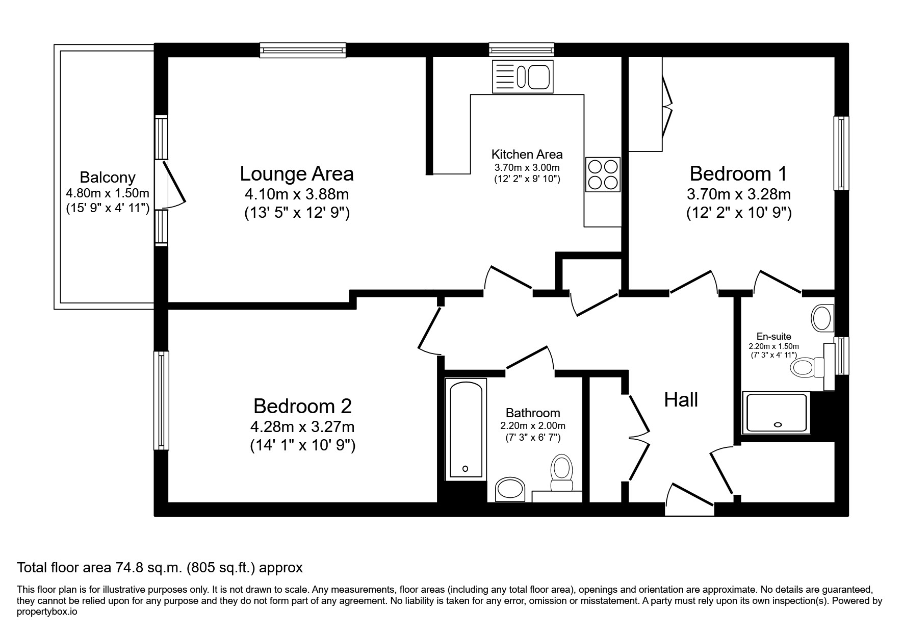 Hyde Lodge, West Drayton floorplan