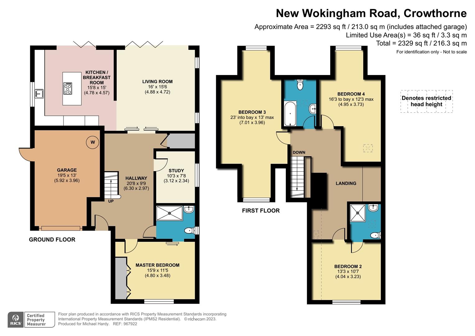 New Wokingham Road, Crowthorne, Berkshire RG45, 4 bedroom detached