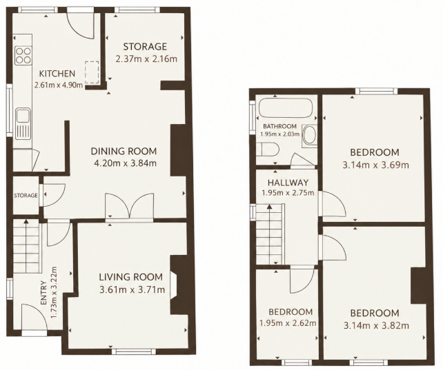 33, Prospect Street, Mansfield floorplan