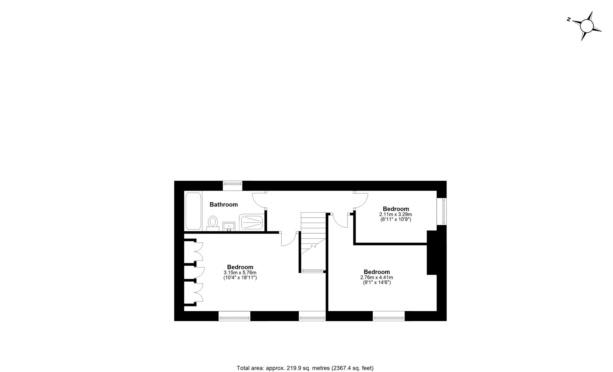 Laburnum Cottage Barmoor Lane, Ryton floorplan