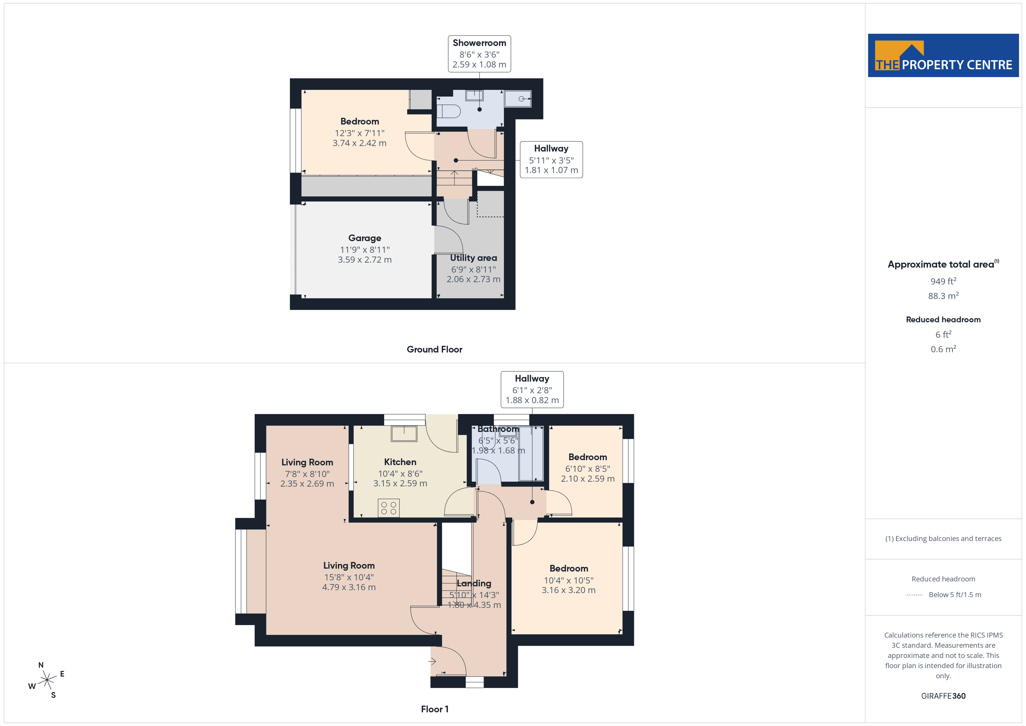 21, Orchard View, Stroud floorplan