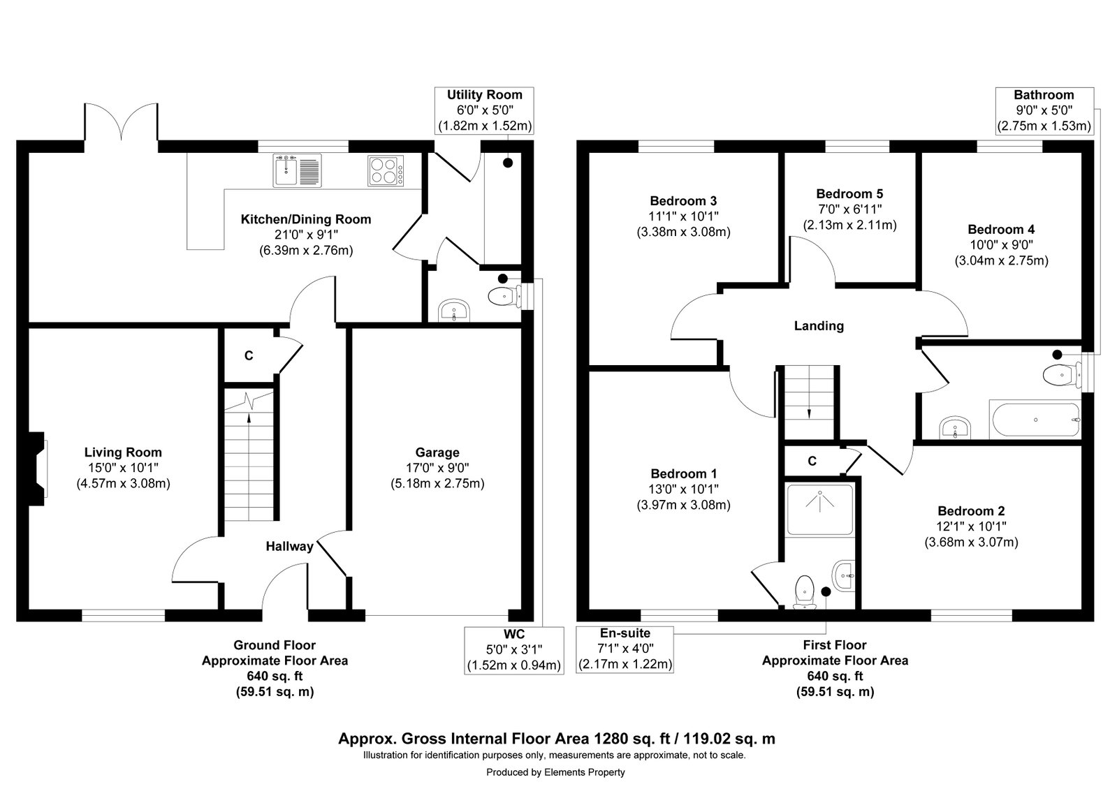 8, Parklands avenue, Grimsby floorplan