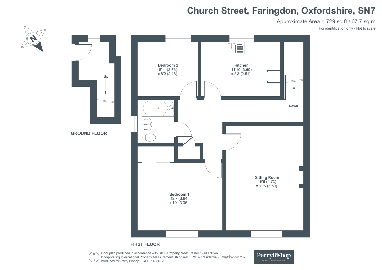 Flat 29, Eastfield Court,, Church Street, Oxfordshire floorplan