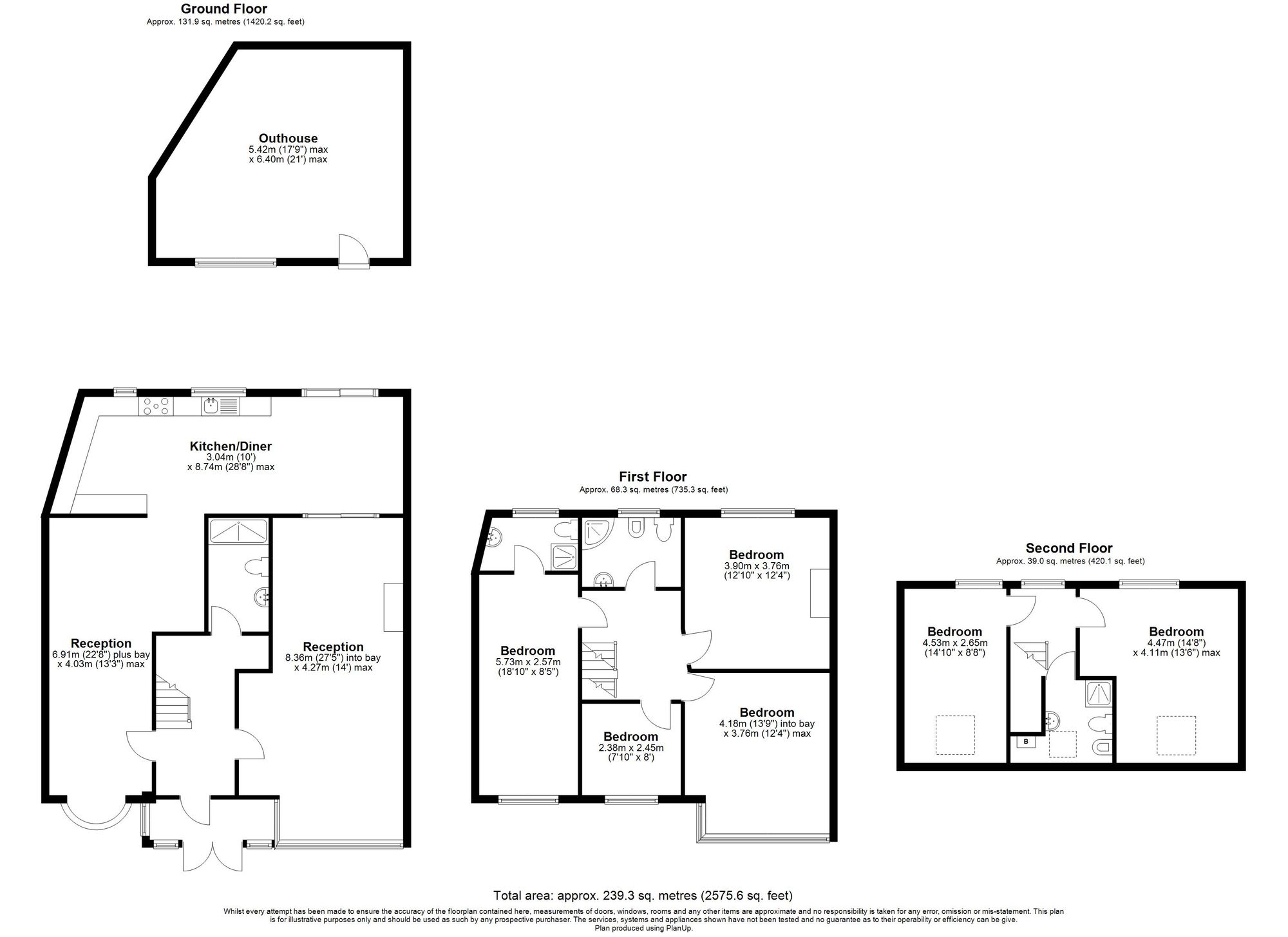 82 Beehive Lane, Ilford floorplan