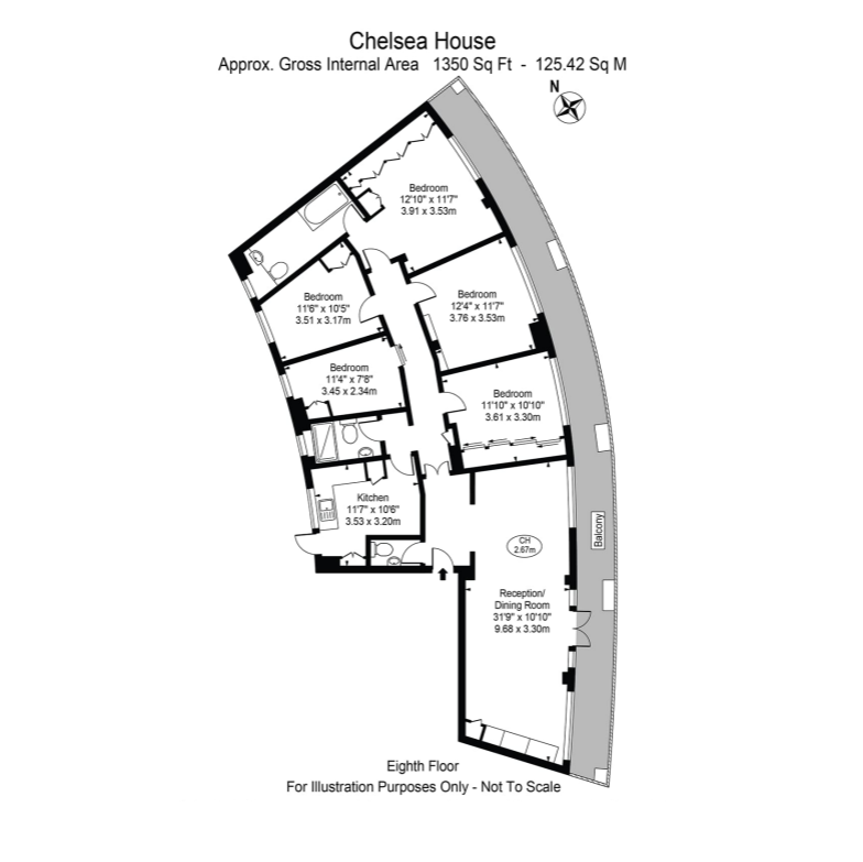 Lowndes Street, London floorplan